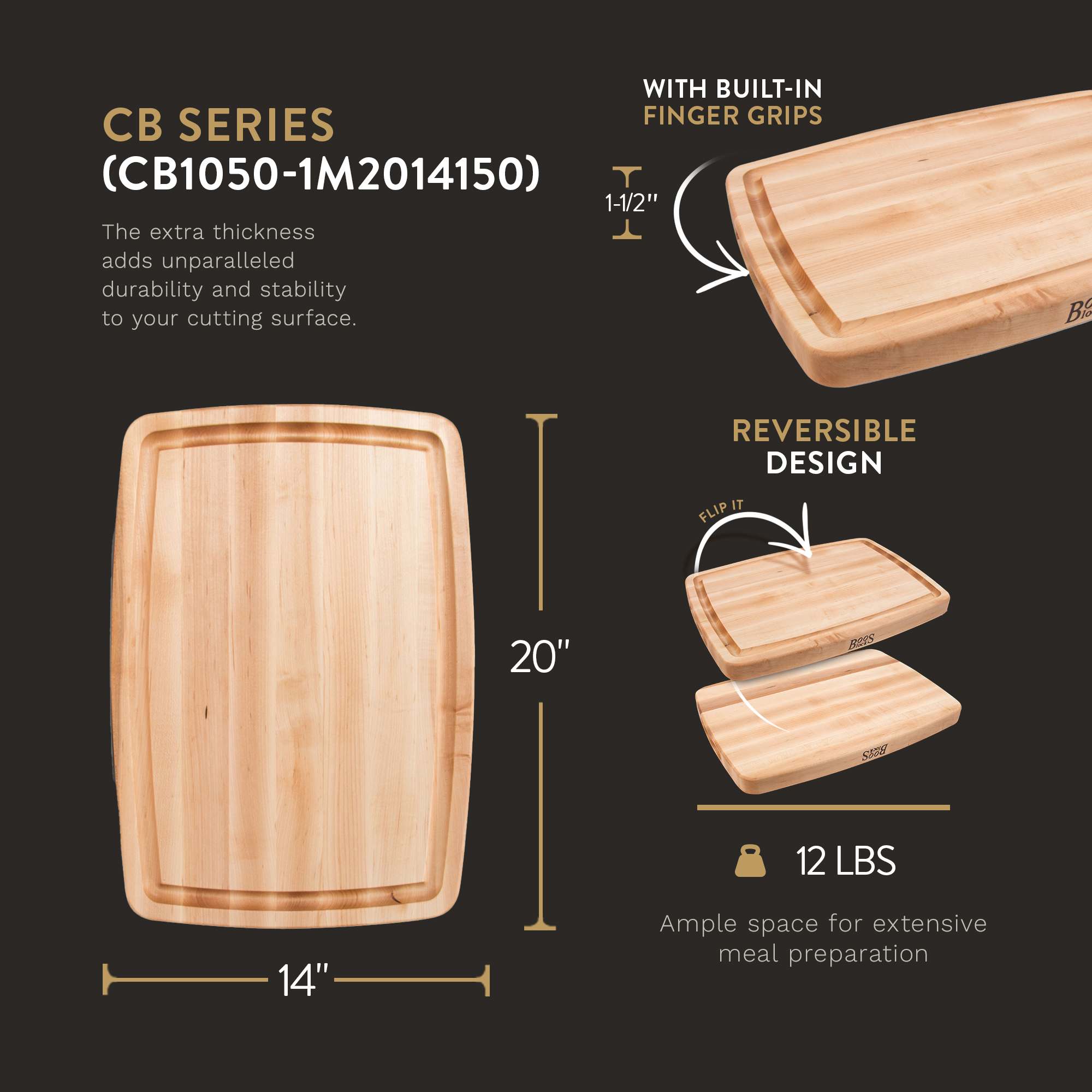 John Boos 184544 Cutting-Boards - View #2