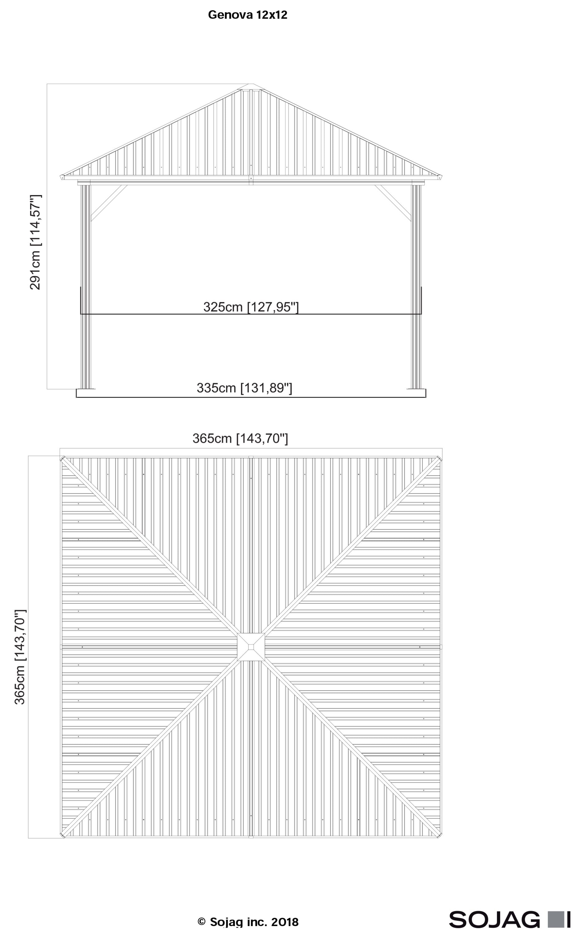 Sojag 500-9165050 Wood-Resin-Gazebos - View #9
