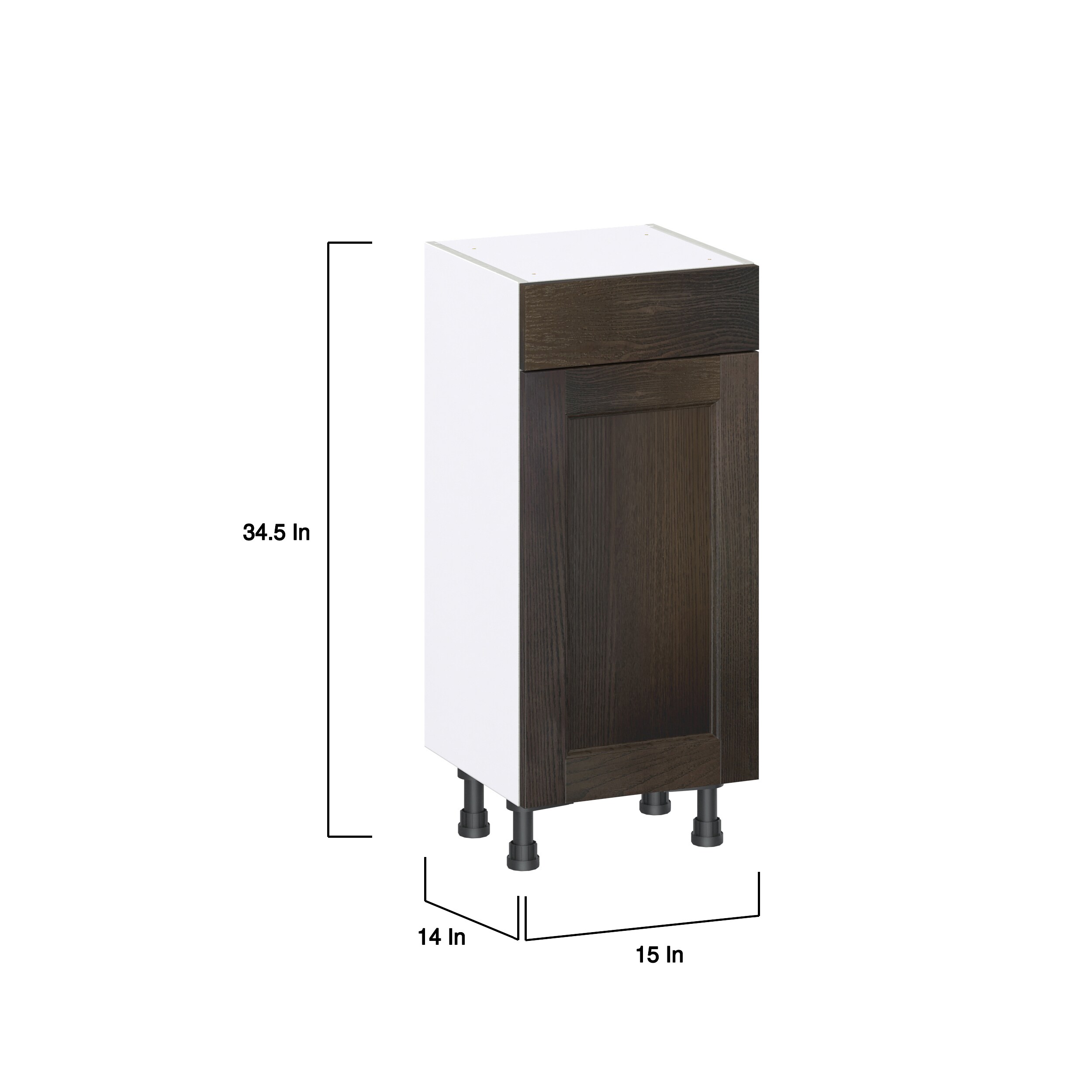 Hugo&Borg DSB1514(L/R)-MO Cabinets-Kitchen - View #4