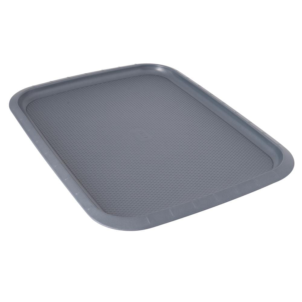 NutriChef 17” Non Stick Cookie Sheet, Large Gray Commercial Grade