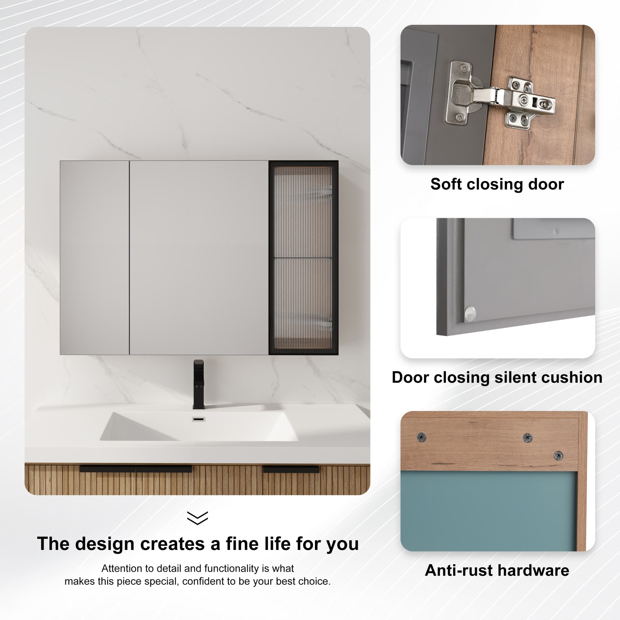 Roomfitters RF-W999S00545 Bathroom-Wall-Cabinets - View #6