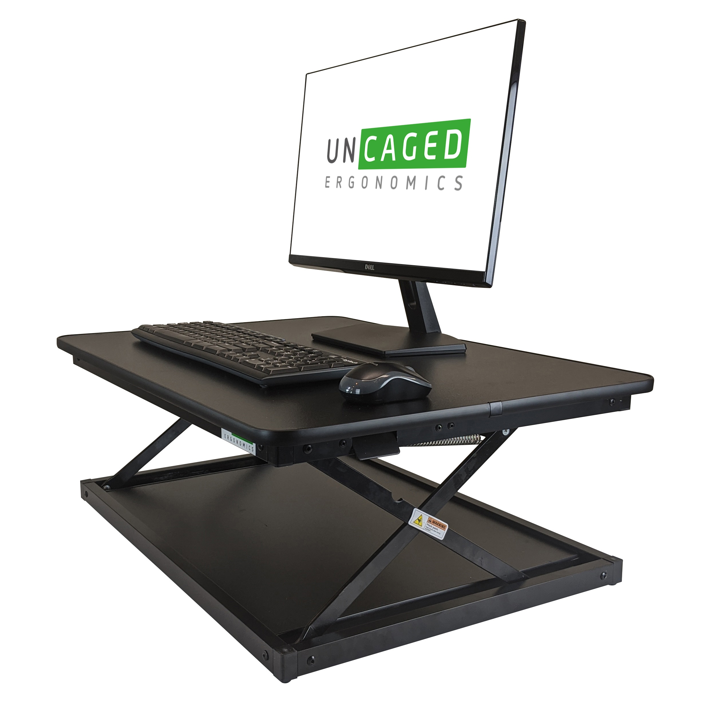 Uncaged Ergonomics Change Desk Standing Desk Riser in the Office