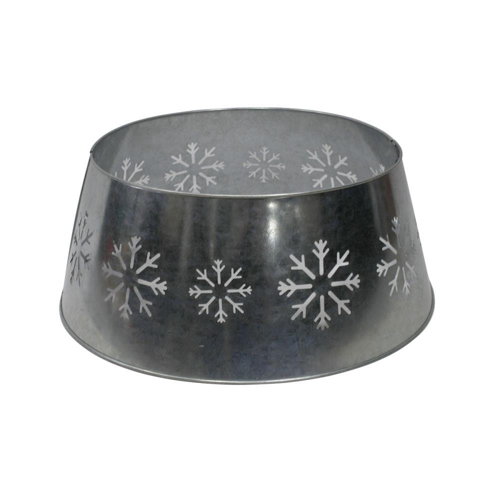 Holiday Living W14I0023 27-in Silver Tree Skirt