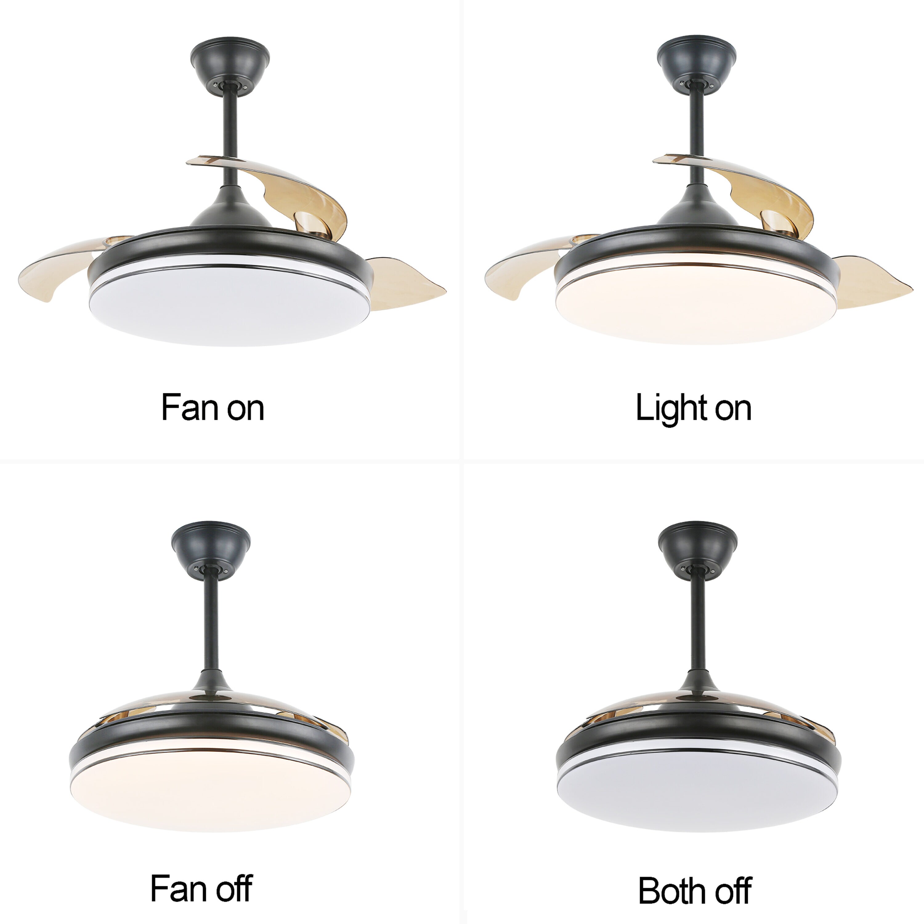 Oaks Decor DC4261-B Ceiling-Fans - View #6