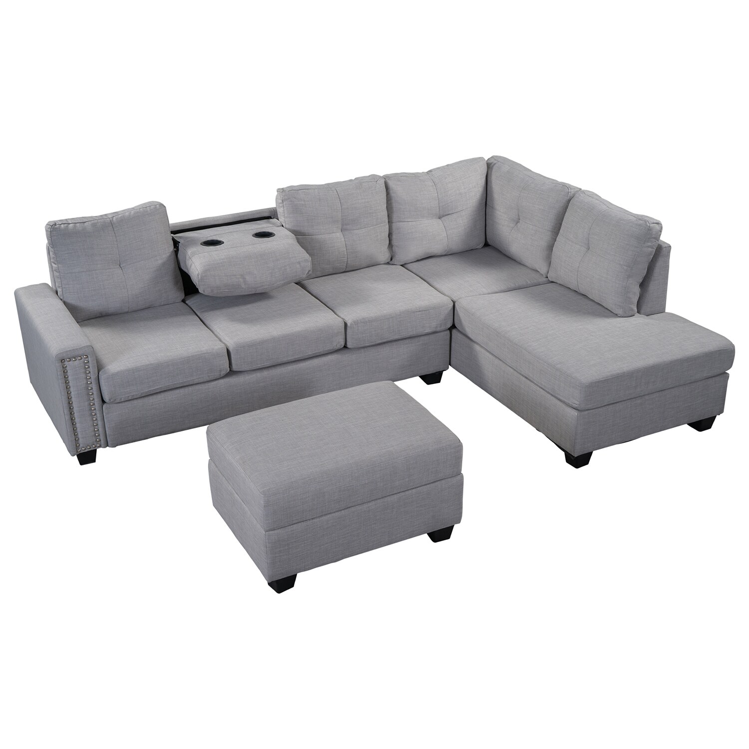 SINOFURN SYA370108GY Sofas-Loveseats - View #11