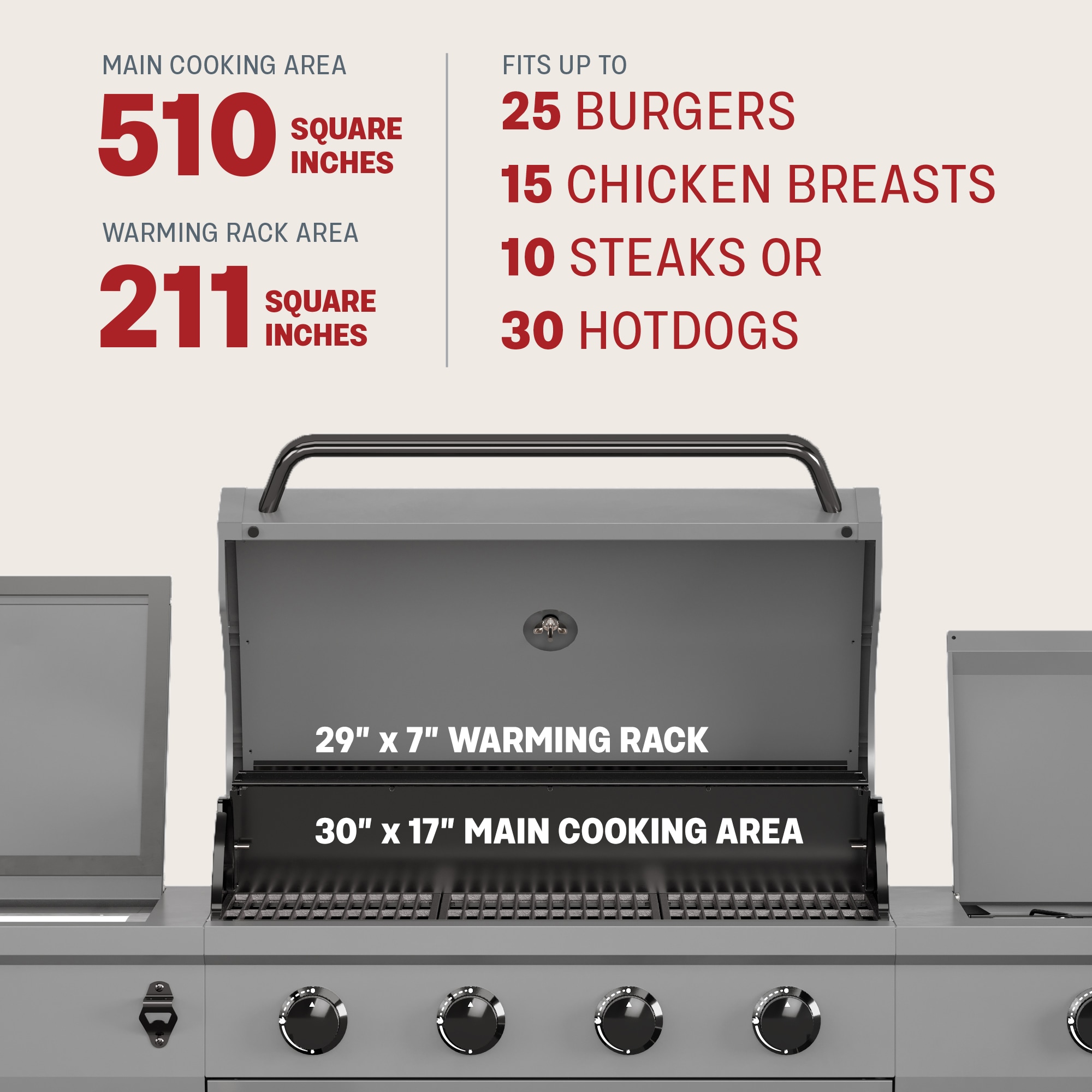 TYTUS TDT-021-0104 Gas-Grill - View #12