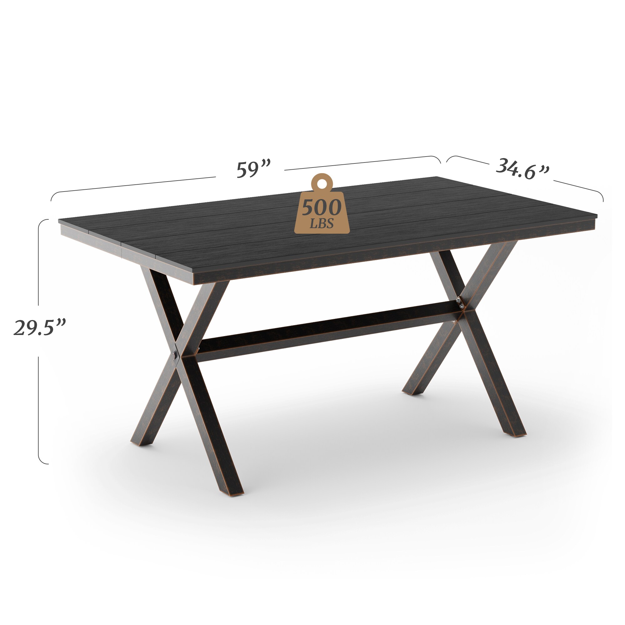 LUE BONA LB23DT0002-300LS Patio-Tables - View #5
