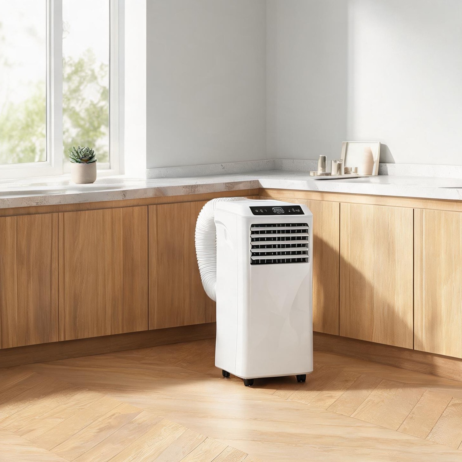 BBabe Portable Air Conditioner - Electrical Appliance Home Appliance featuring 14 x 13.5 x 27.5 White Abs Plastic LED #GS5K1STPKC3D