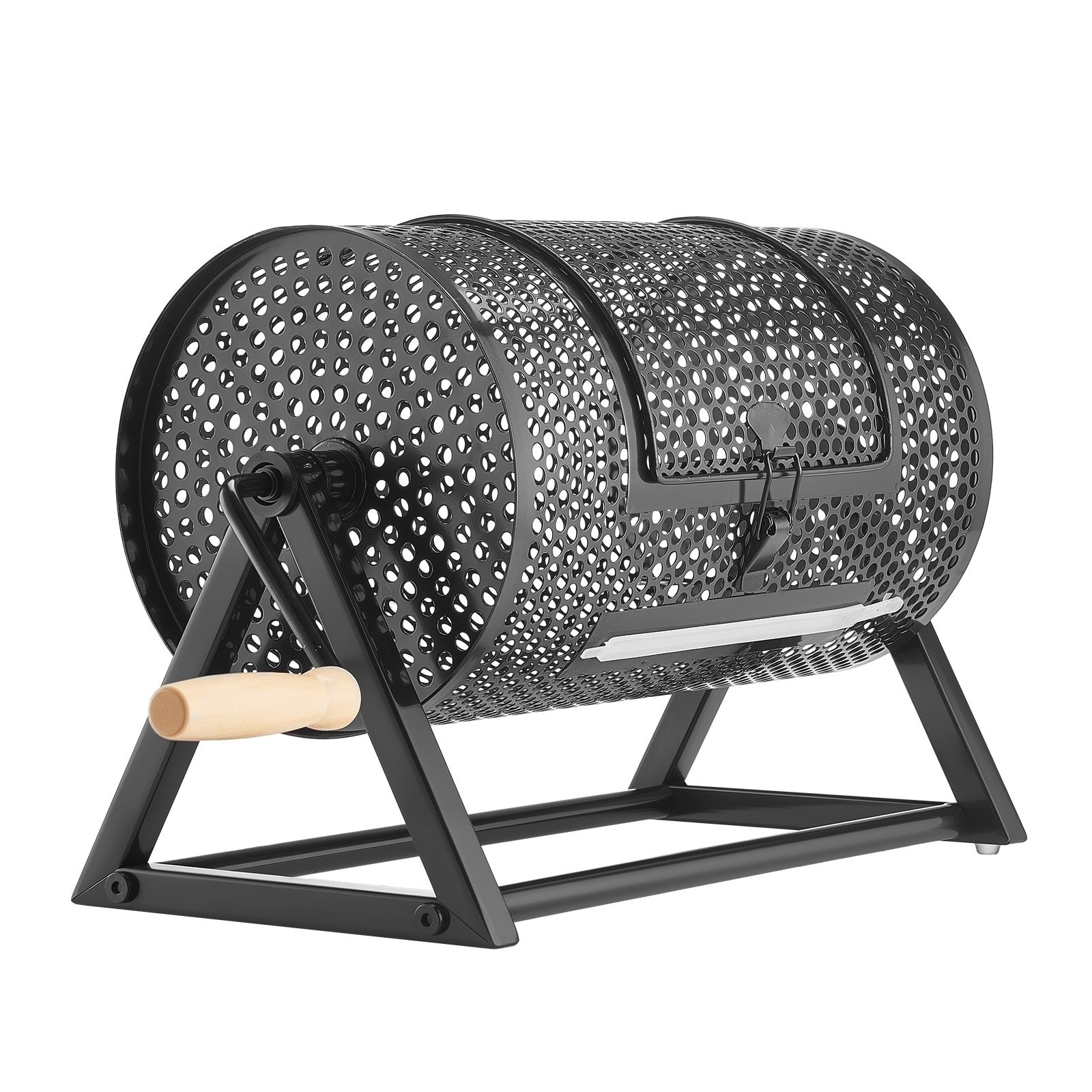 GIVIMO Raffle Ticket Spinner 11.6-in x 6.6-in Drum Holds 2500 Tickets or 100 Ping Pong Balls Lottery Spinning Cage with Reinforced Handle and Stand