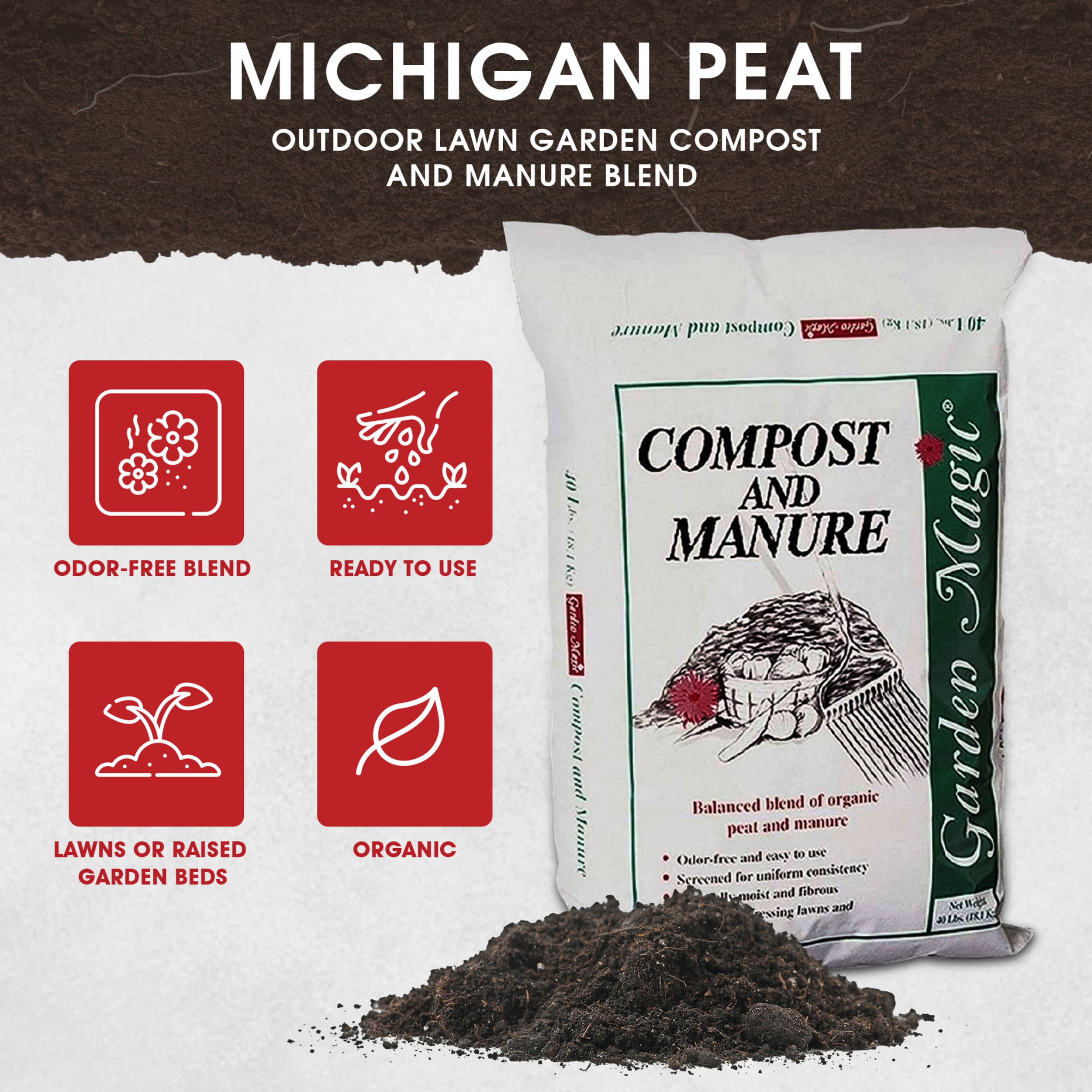 Michigan Peat 235789 Garden-Soil-Soil-Amendments - View #3