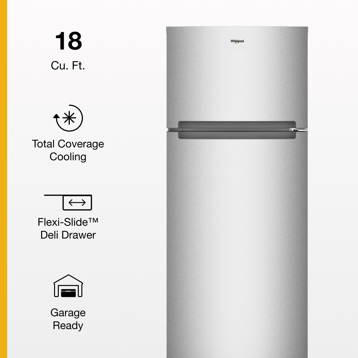 Whirlpool WRTX5118TZ Top-Freezer-Refrigerators - View #4