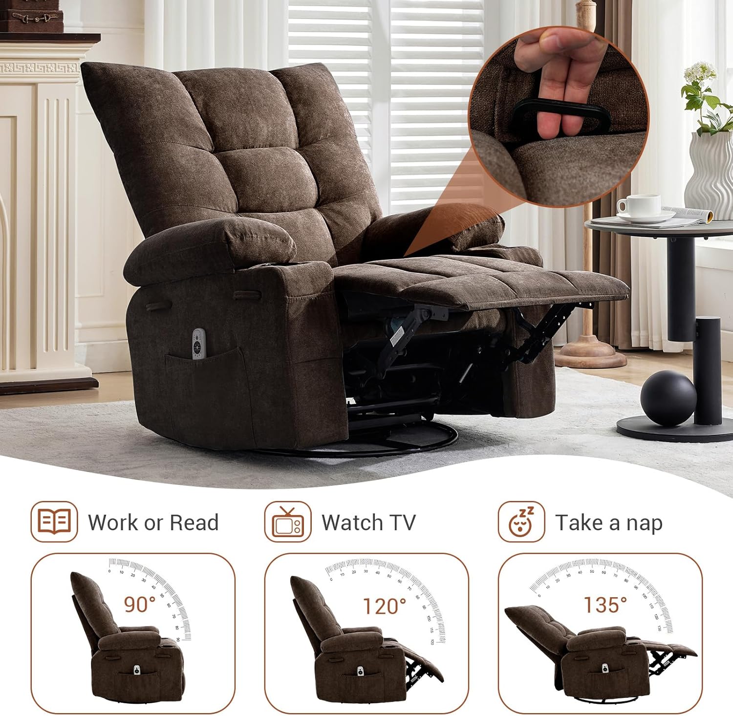 Qeetex SUN-PHK-333KF3L4 recliners - View #2