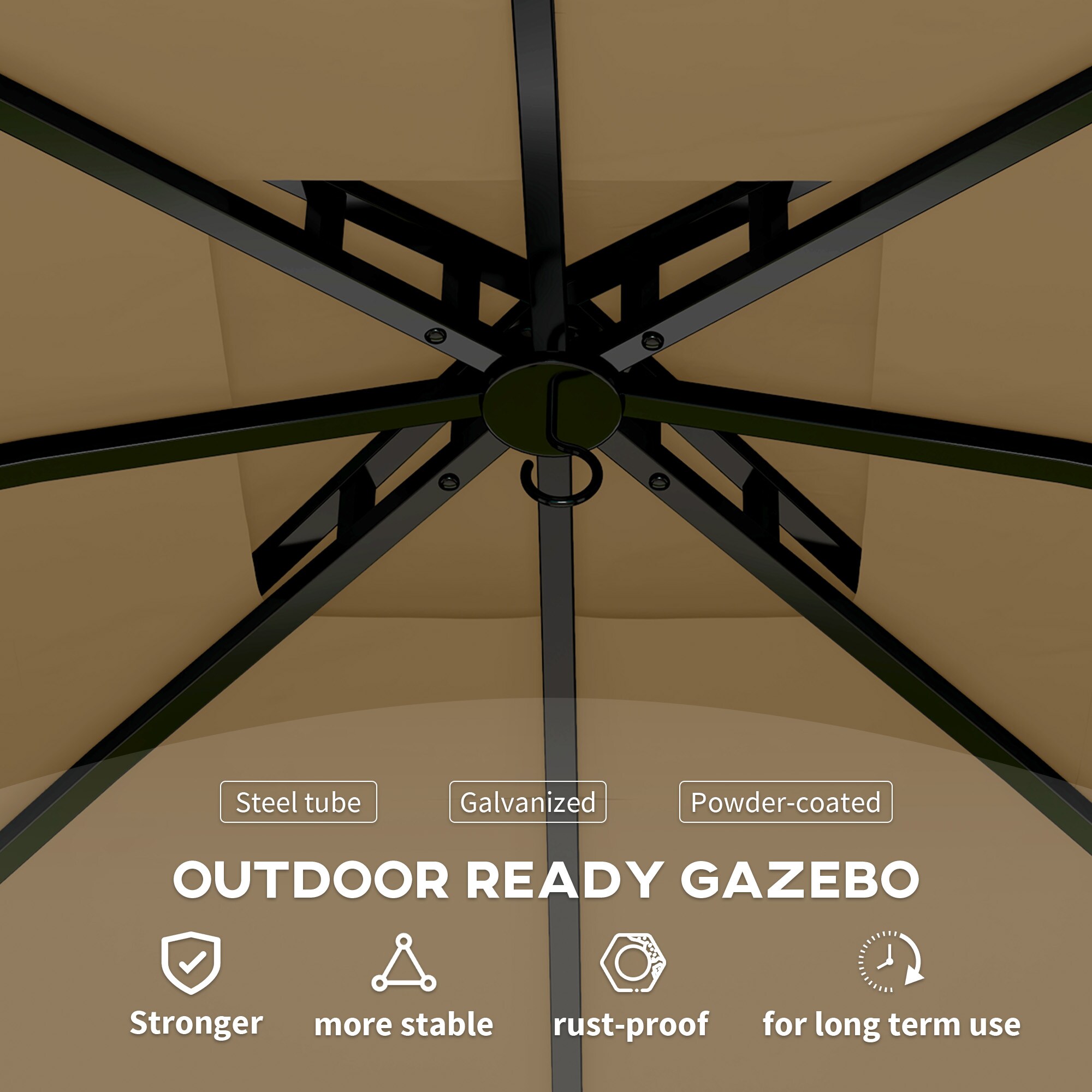 LUXEYARD DS-M-BAC06902 Wood-Resin-Gazebos - View #8