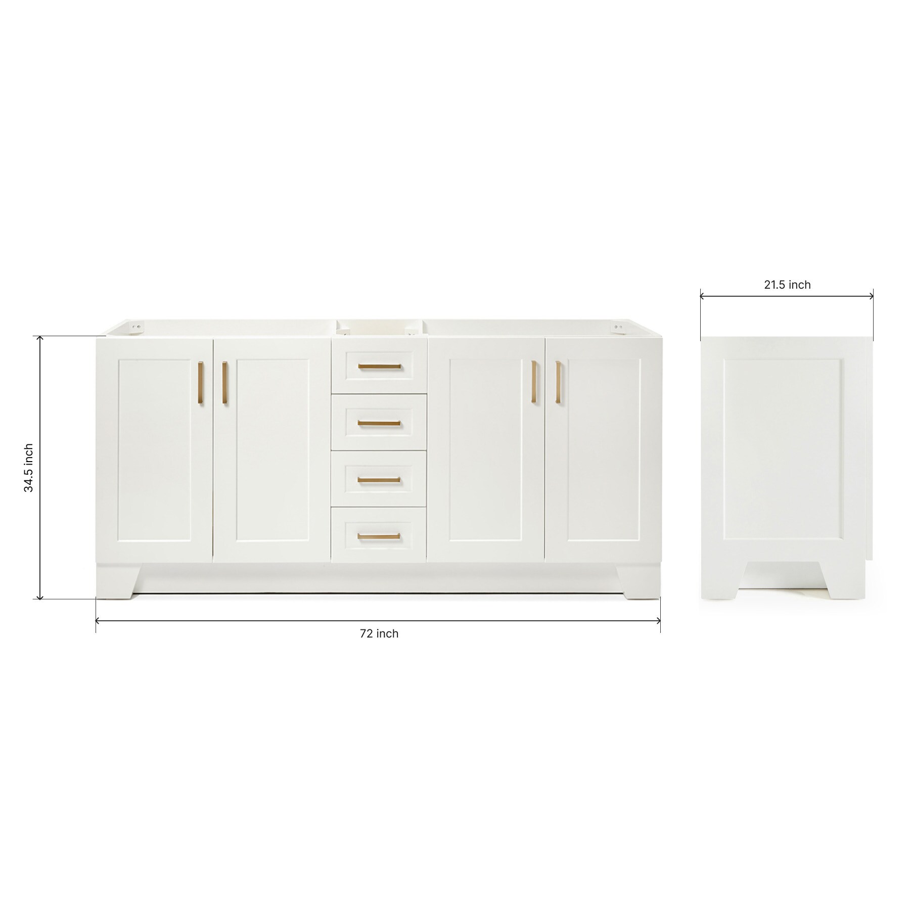 ARIEL Q072D-BC-WHT vanities - View #13