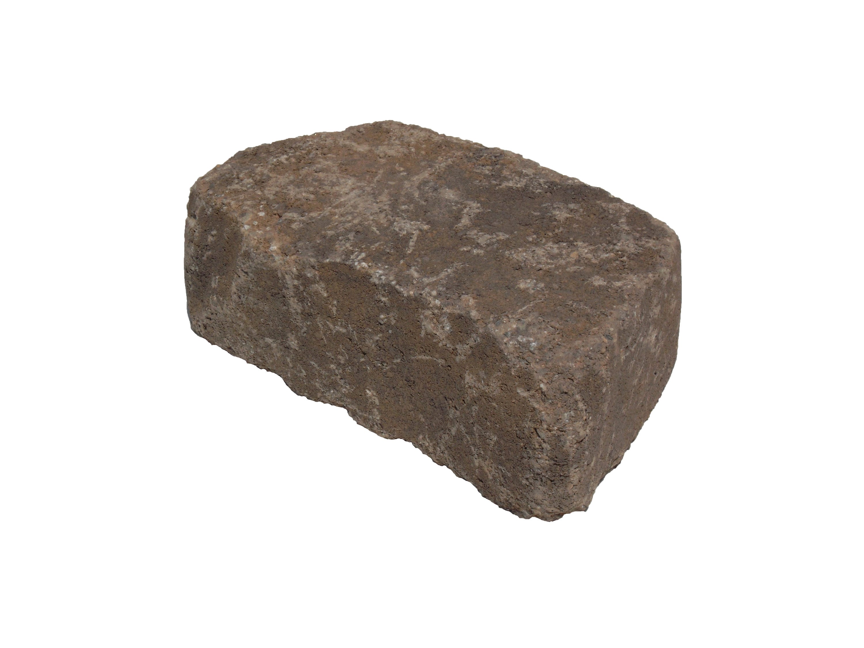 4-in H x 11.2-in L x 6-in D Tranquil Concrete Retaining Wall Block in Brown | - Lowe's 308863