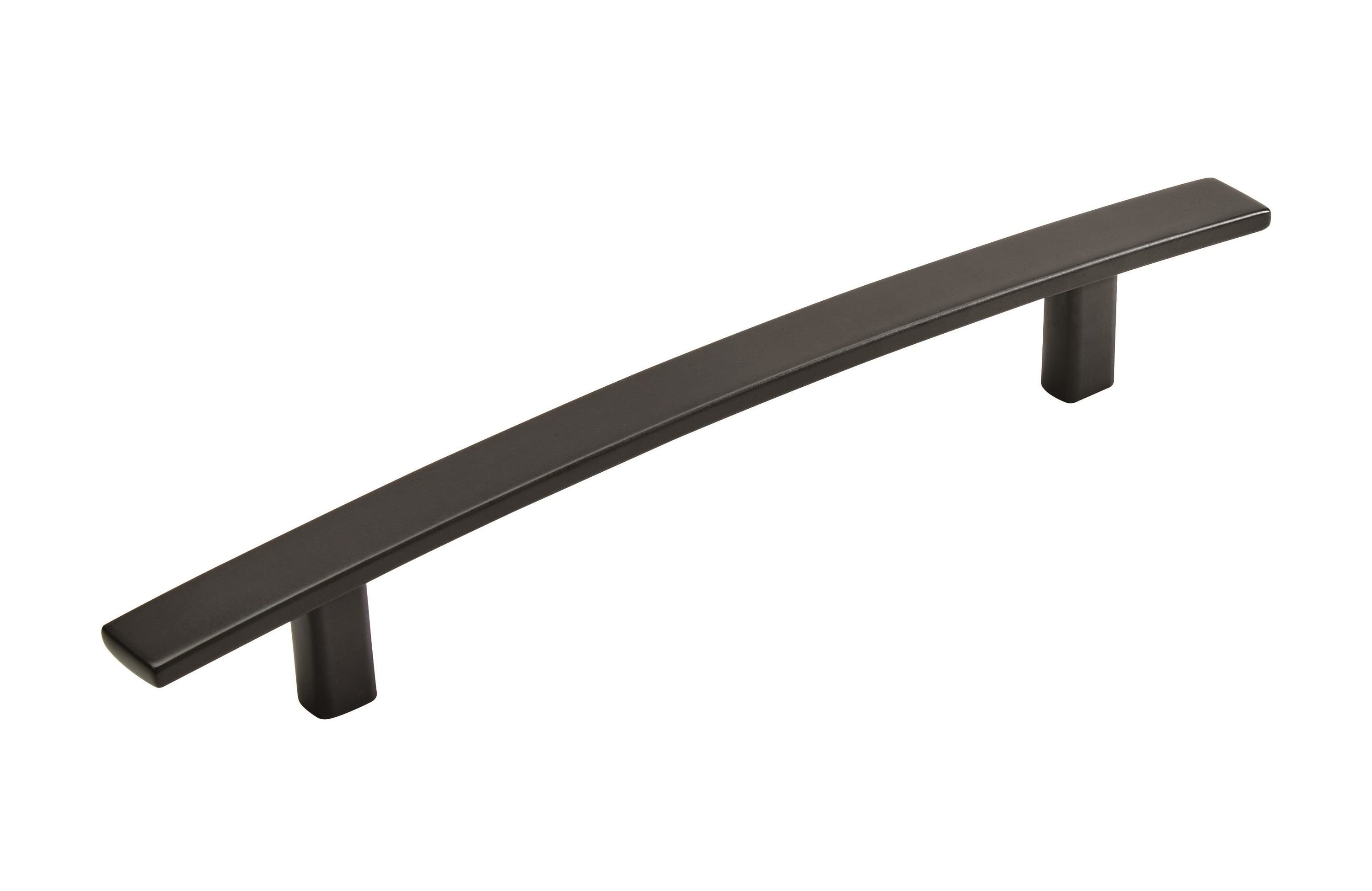 Amerock BP26205BBR Cyprus 8-in , 203mm Center to Center Black Bronze Arch Handle For Use on Appliances Drawer Pulls