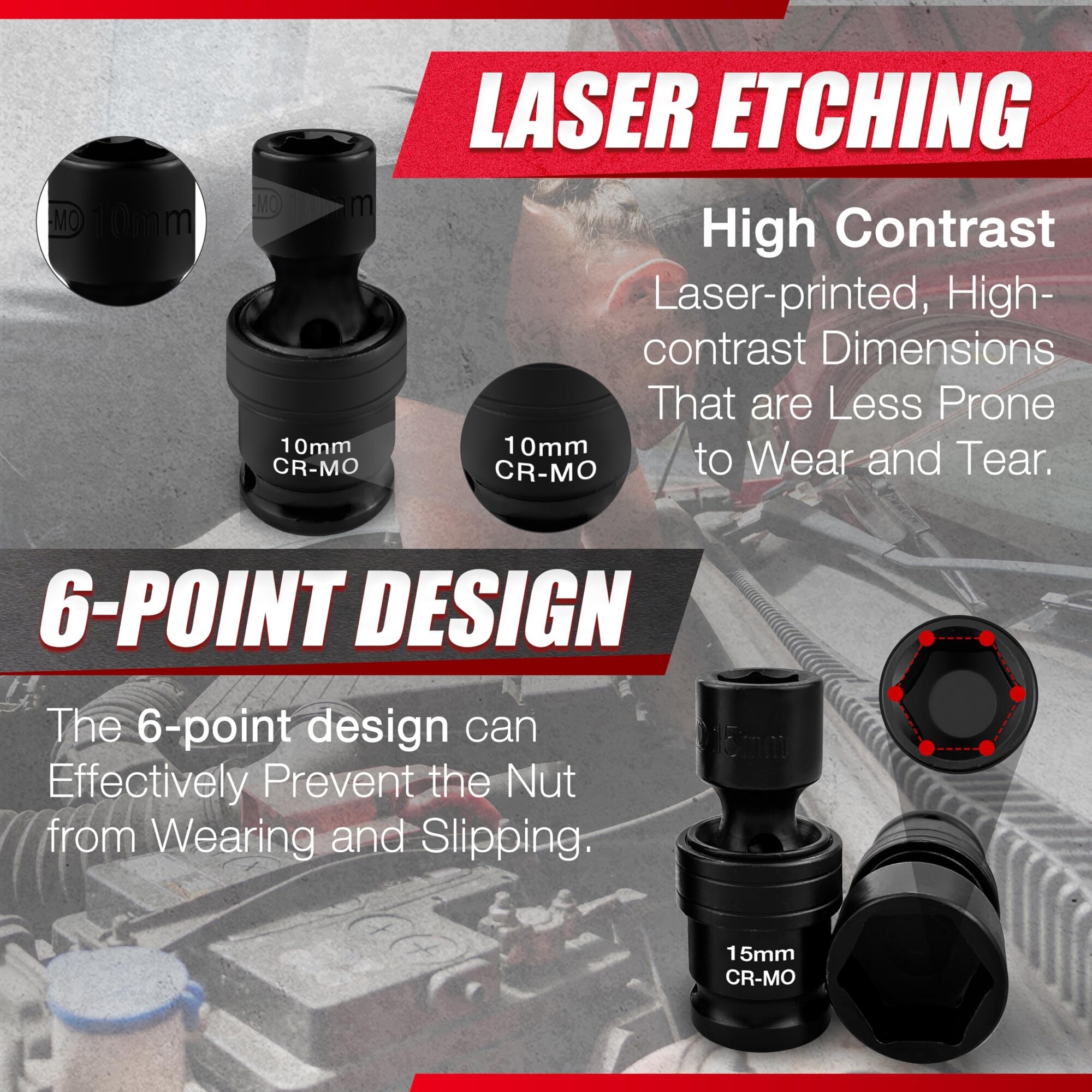 LAIFUCAM LLA0803A062 Impact-Socket-Sets - View #6
