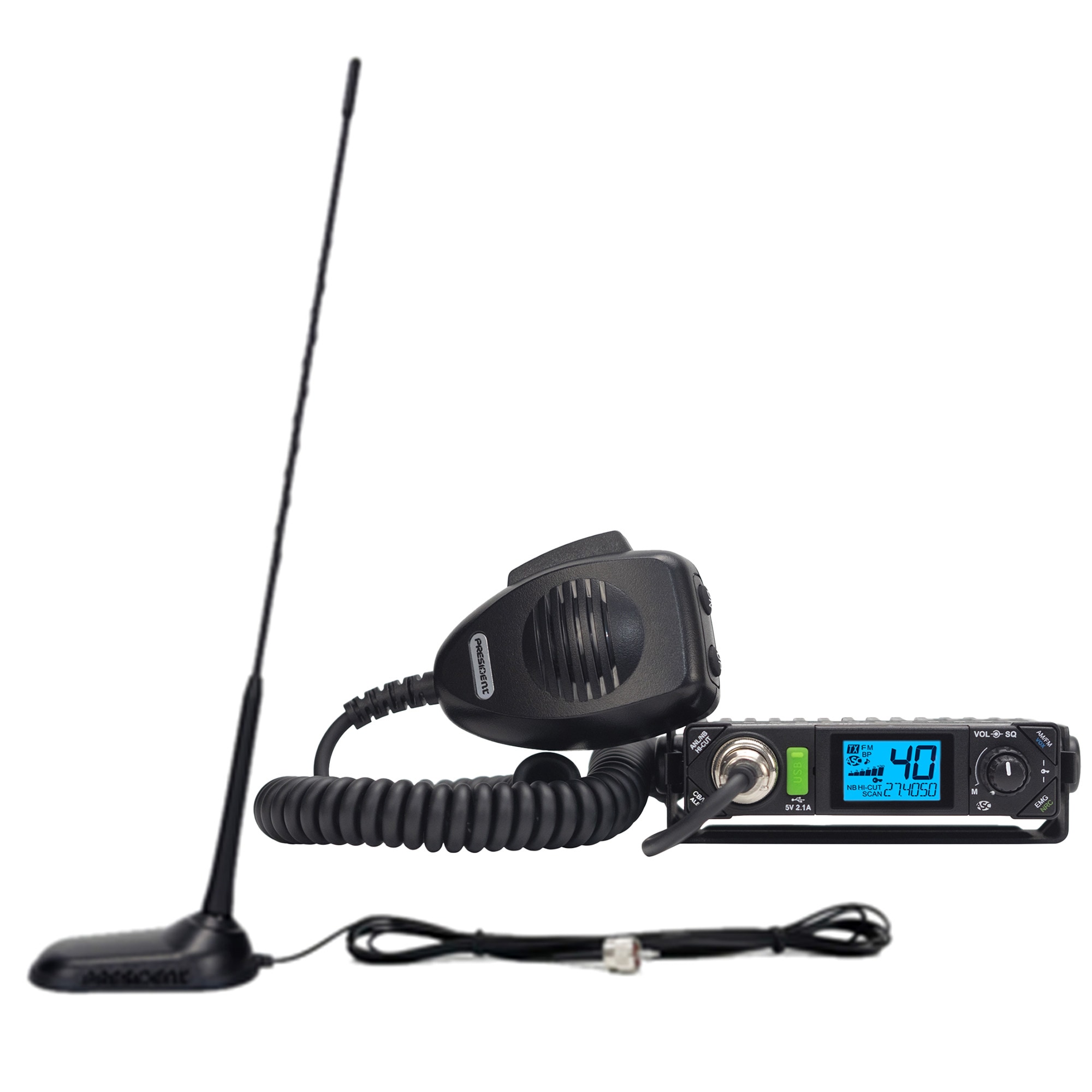 Uniden Uniden Pro Series 40-Channel Handheld CB Radio with Whip