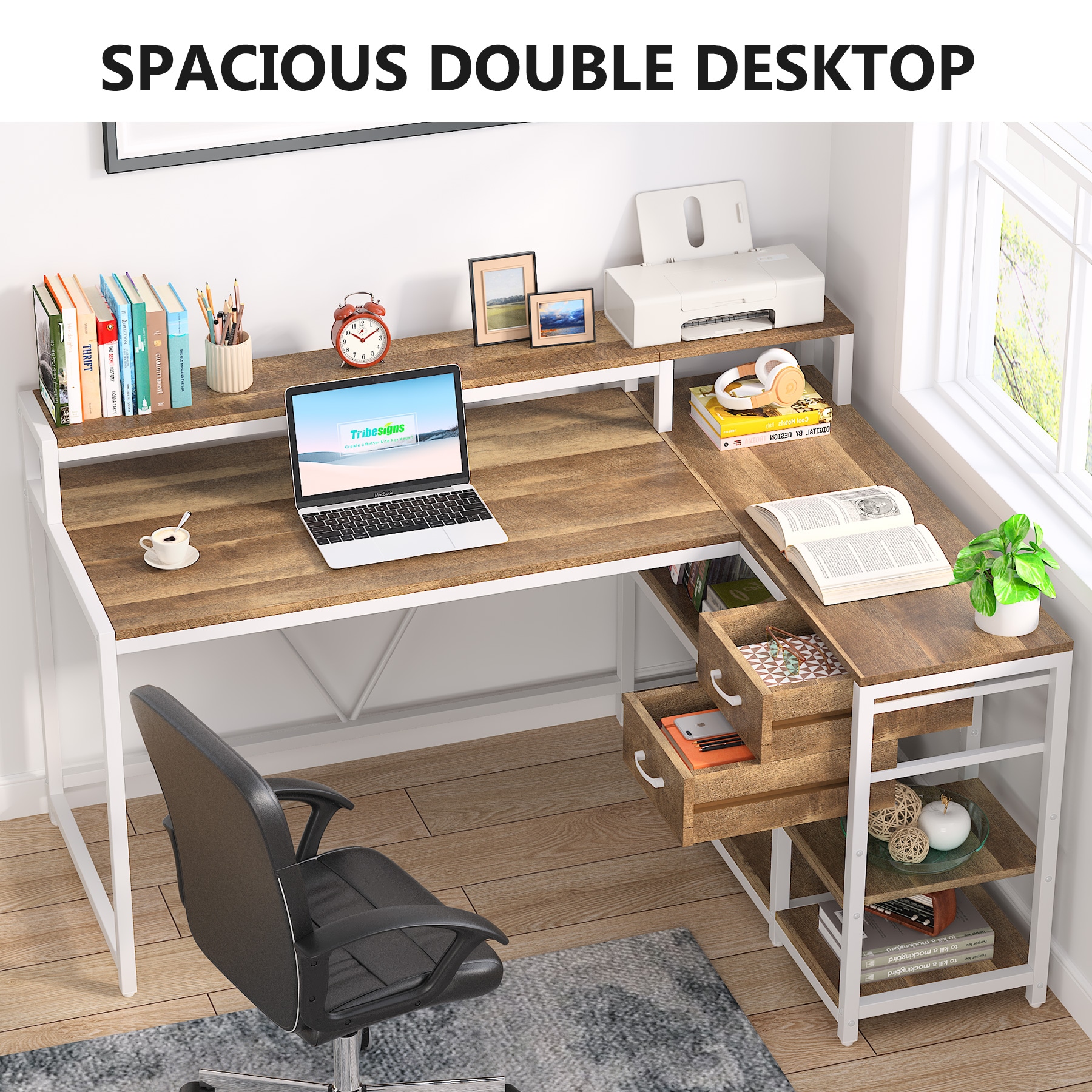 Fnova LWTJ-JW0634 Office-Tables - View #7