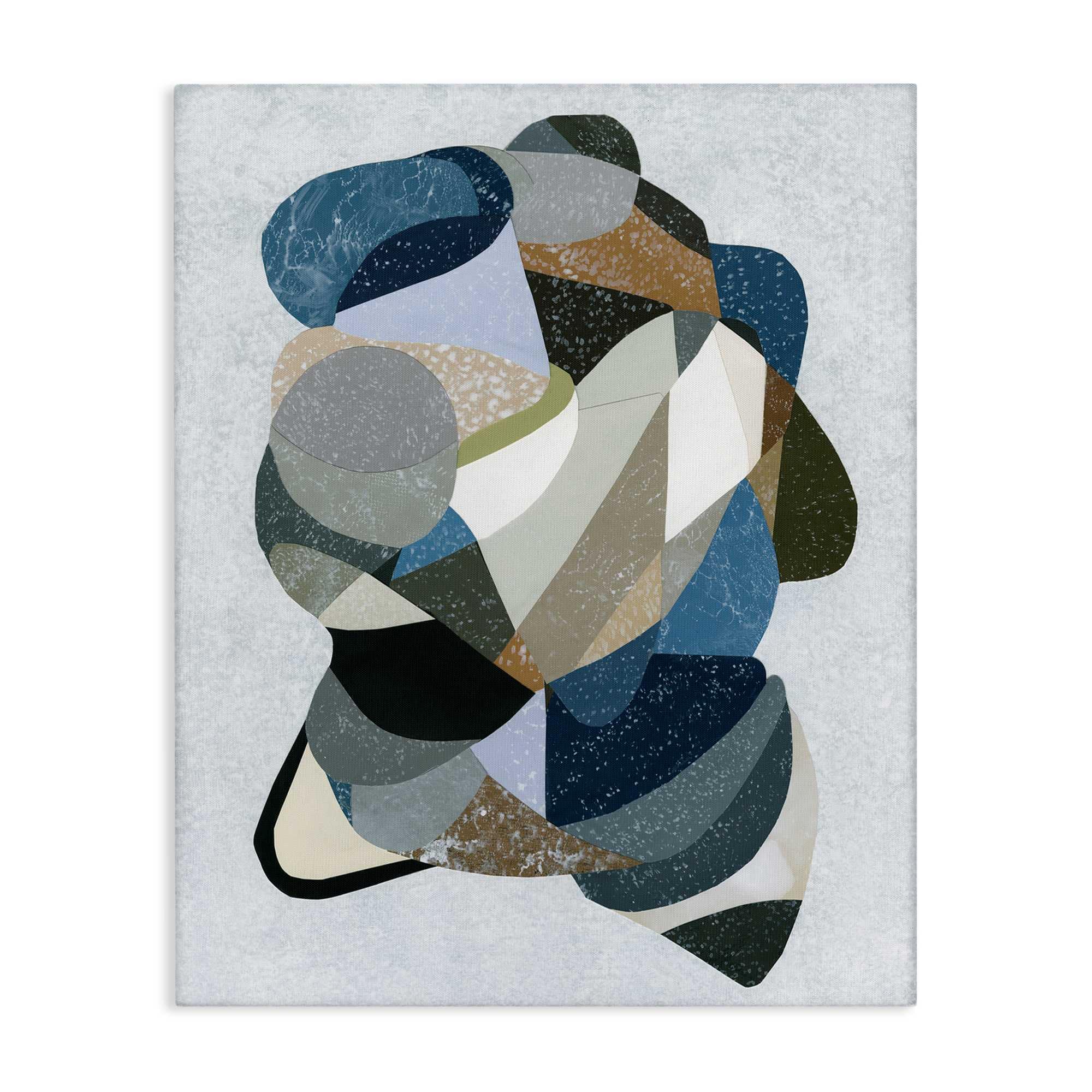 Stupell Industries BS-358-CN-24X30 Fluid Movement Geometrics Canvas design by Coco Good