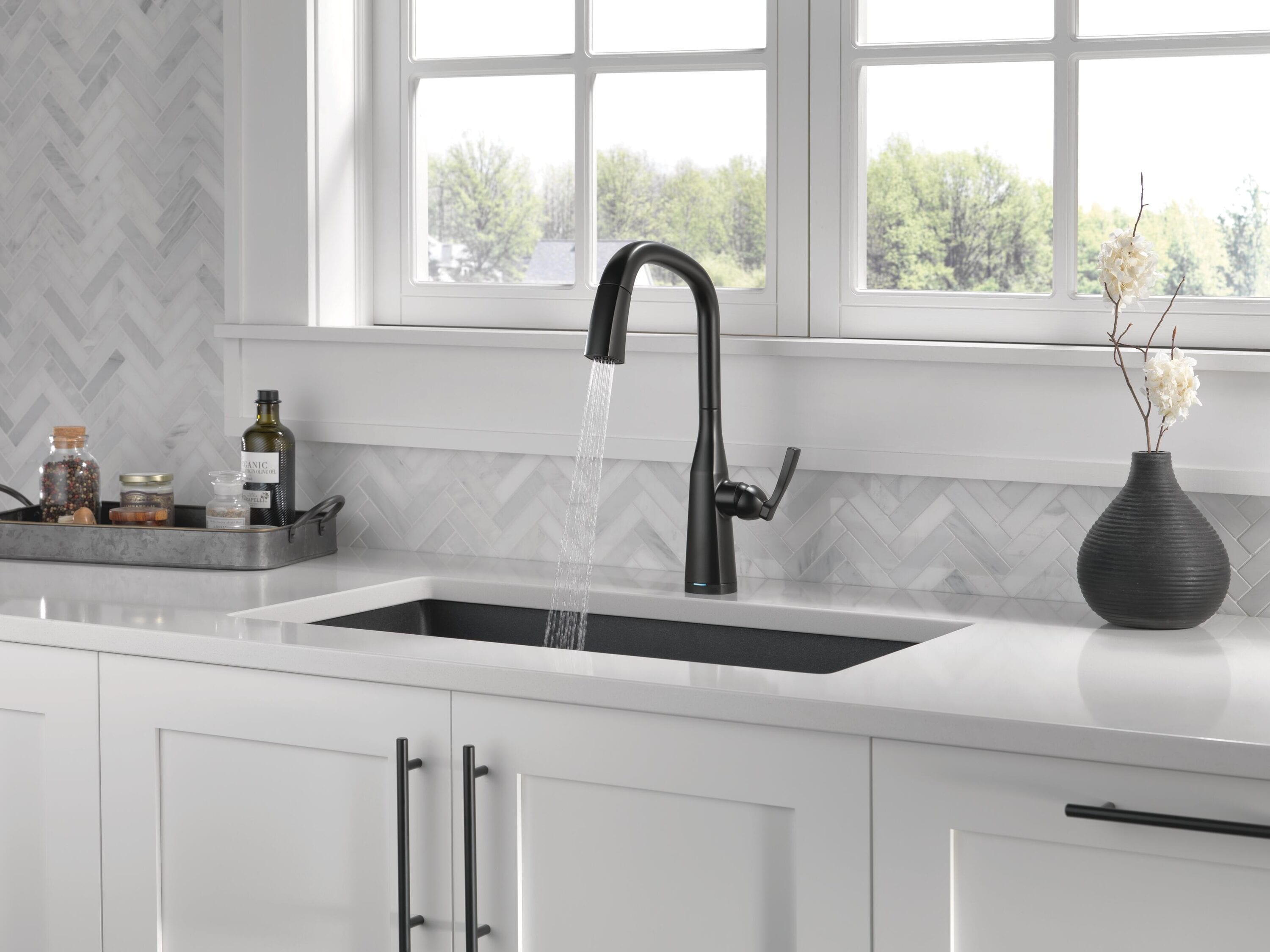 Delta 9176T-BL-DST Kitchen-Faucets - View #12