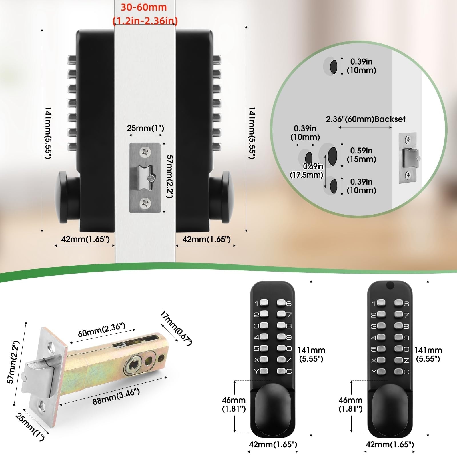 Etokfoks LETCD68S7 Door-Knobs - View #2