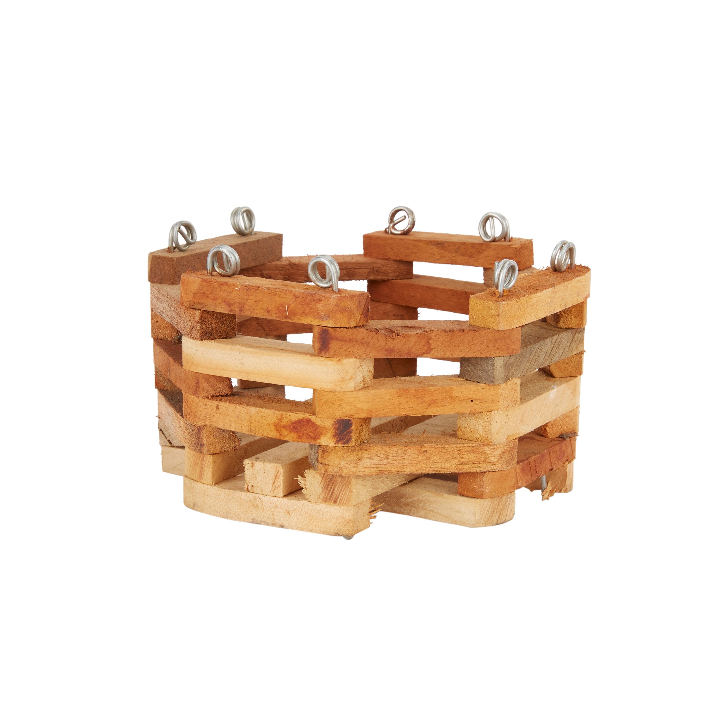 Better-Gro 6-in W x 4.5-in H Natural Wood Basket in the Pots & Planters  department at