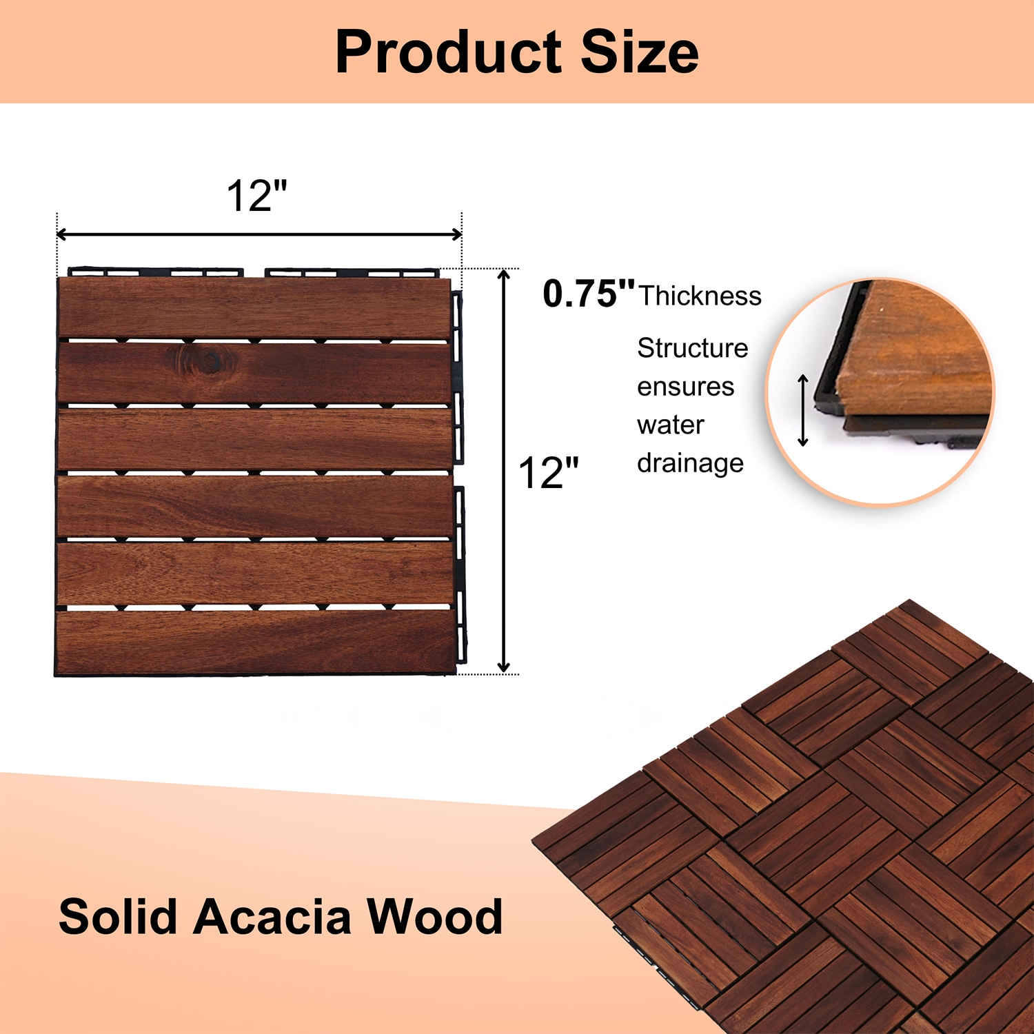 Bybafun YA1000002 Deck-Tiles - View #13