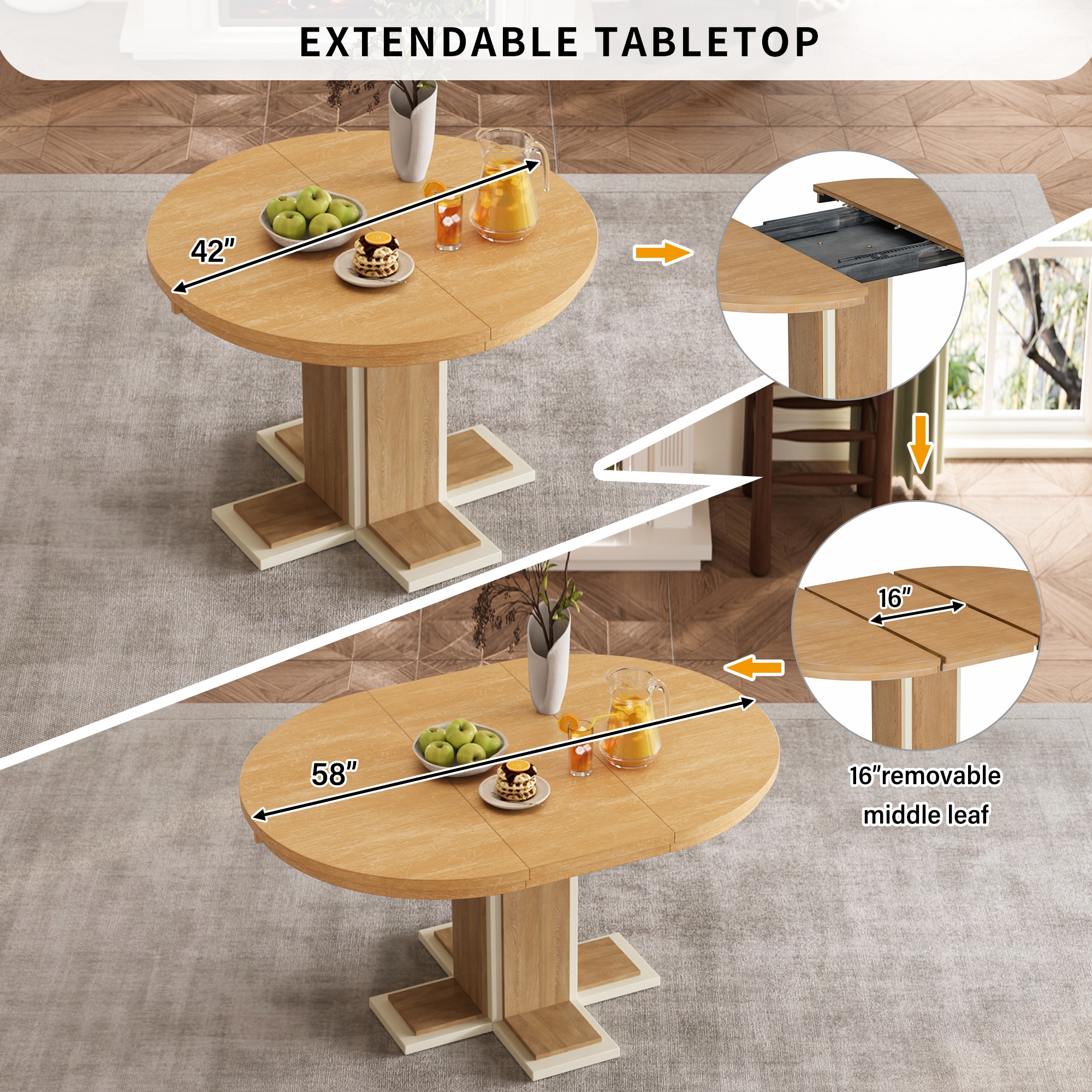 ModernLuxe XW000002AAD Dining-Tables - View #4