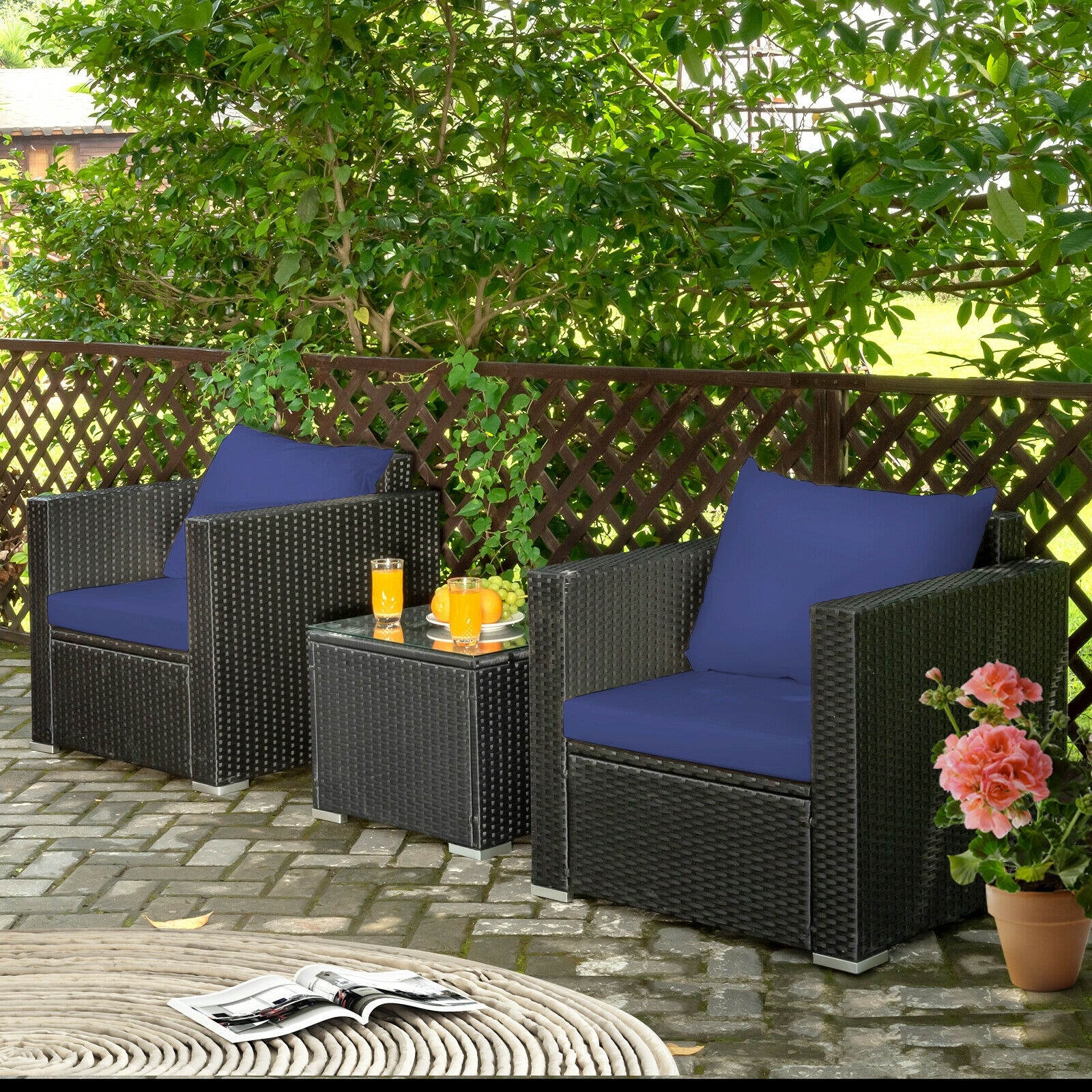 Forclover HYFE-66530GR Patio-Conversation-Sets - View #7