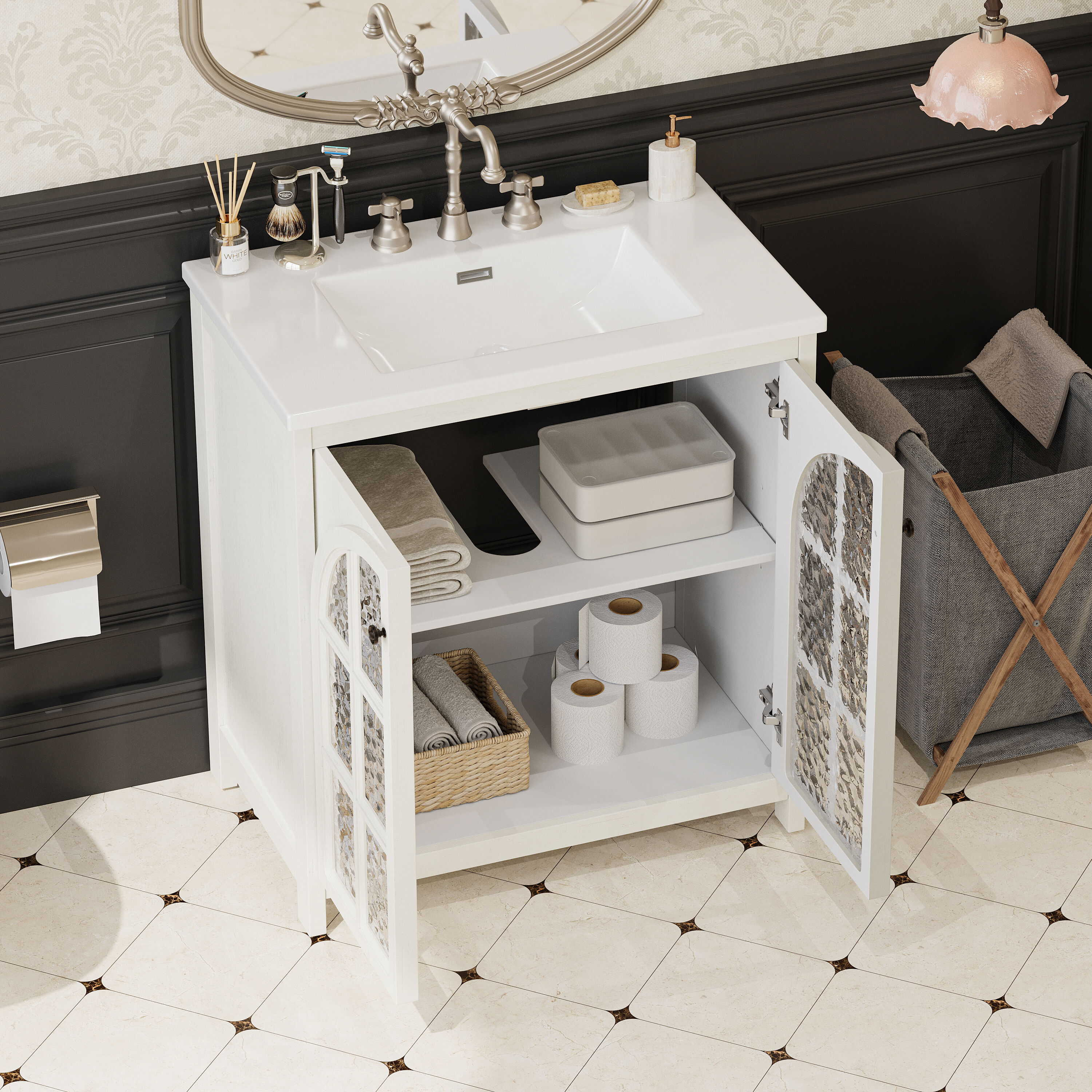 AAZJ NHC-N817P299512W Bath-Vanity-Combo - View #4