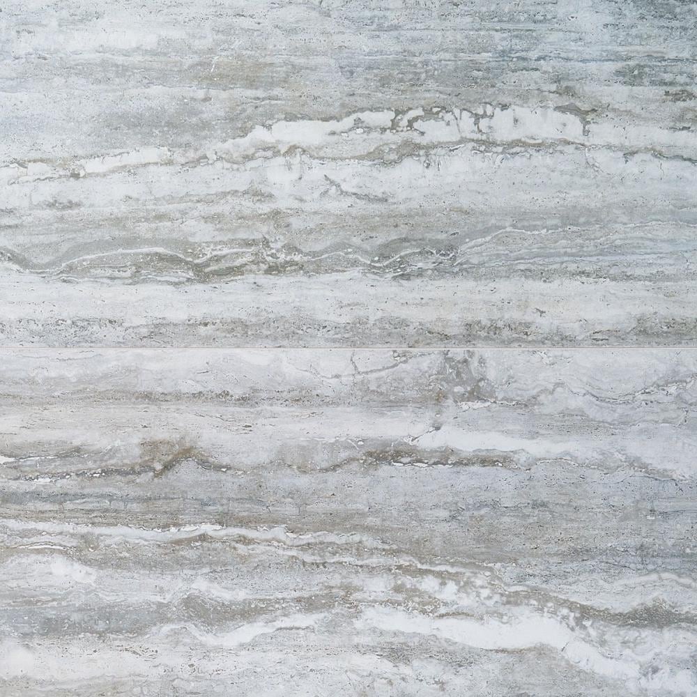 Artmore Tile EXT3RD105671 Primary Travertine Sky 24-in x 48-in Matte Porcelain Stone Look Floor and Wall Tile (15.49-sq. ft/ Carton)