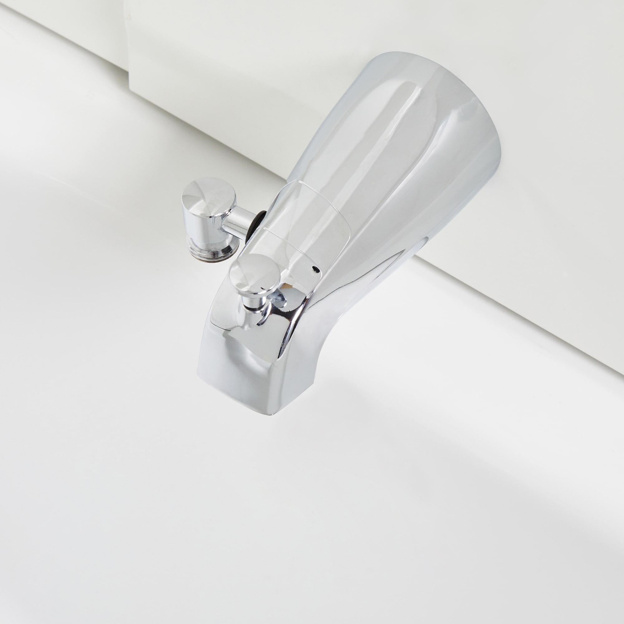 Delta Chrome Universal Fit Bathtub Spout With Diverter In The Bathtub   16580055 