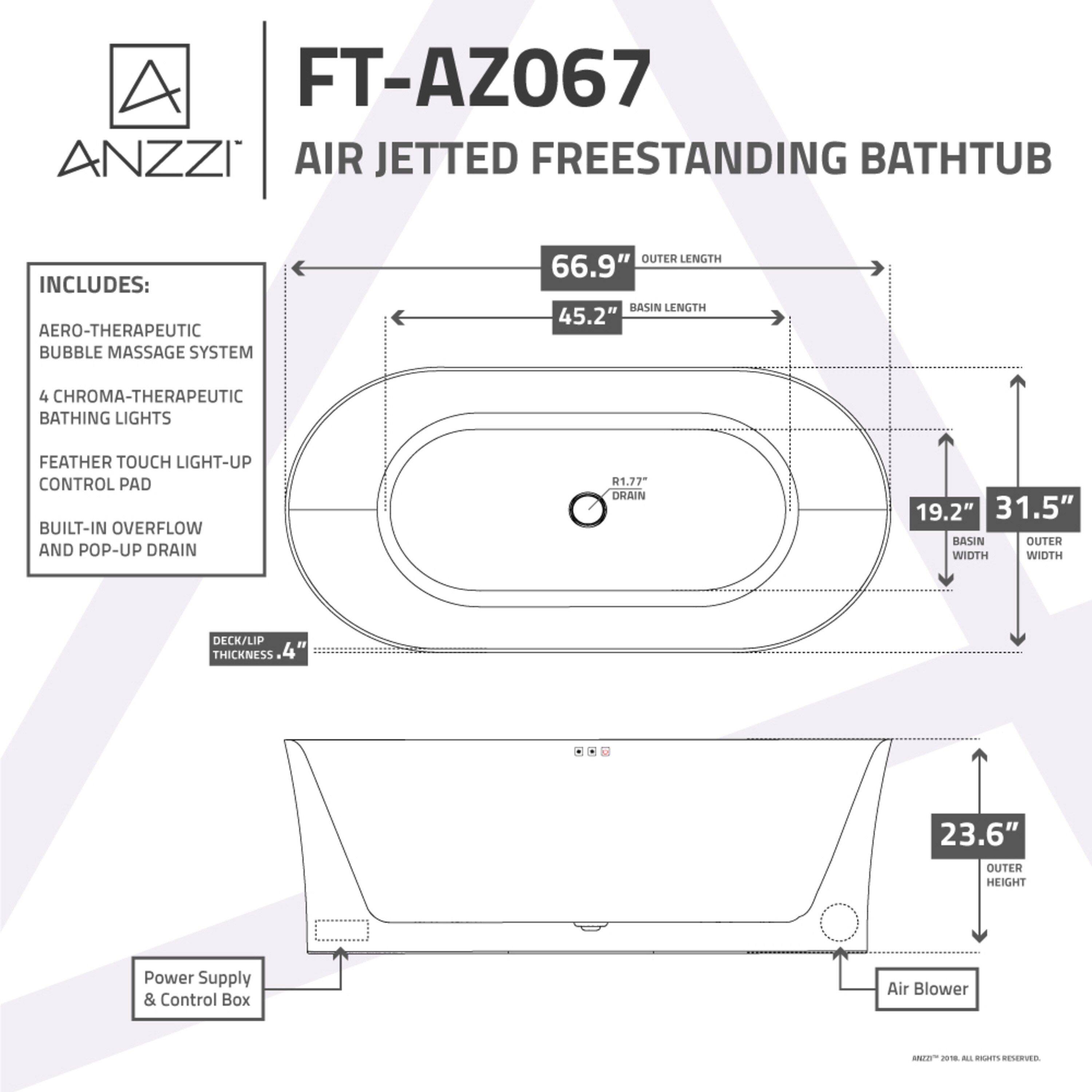 ANZZI FT-AZ067 bathtubs - View #12