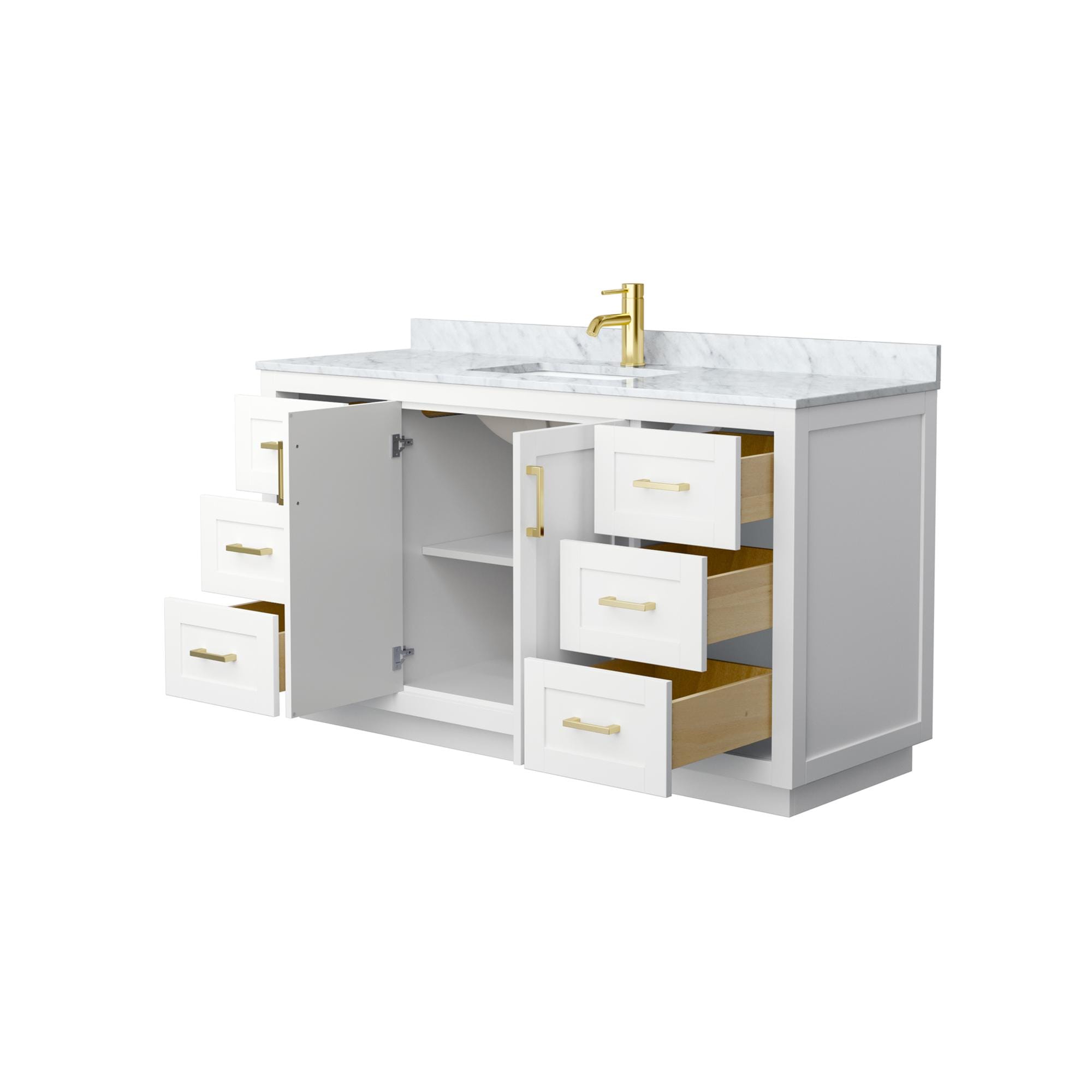 Wyndham Collection WCF292960SWGCMUNSMXX Bath-Vanity-Combo - View #3