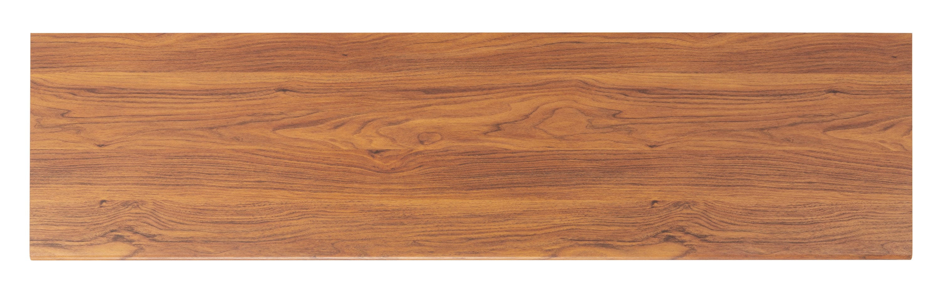 Retro Chic Walnut Media Stand with Splayed Legs and Slatted Doors
