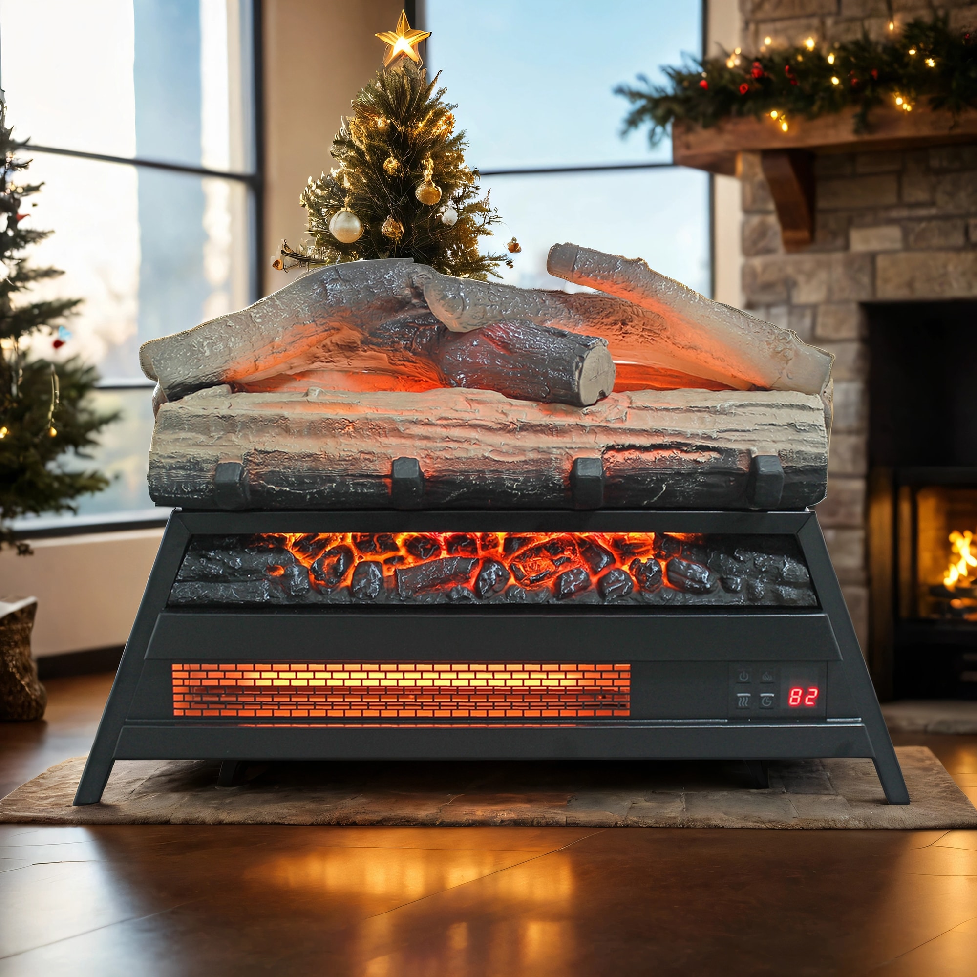 SINOFURN SYC070007BK Electric-Fireplaces - View #10