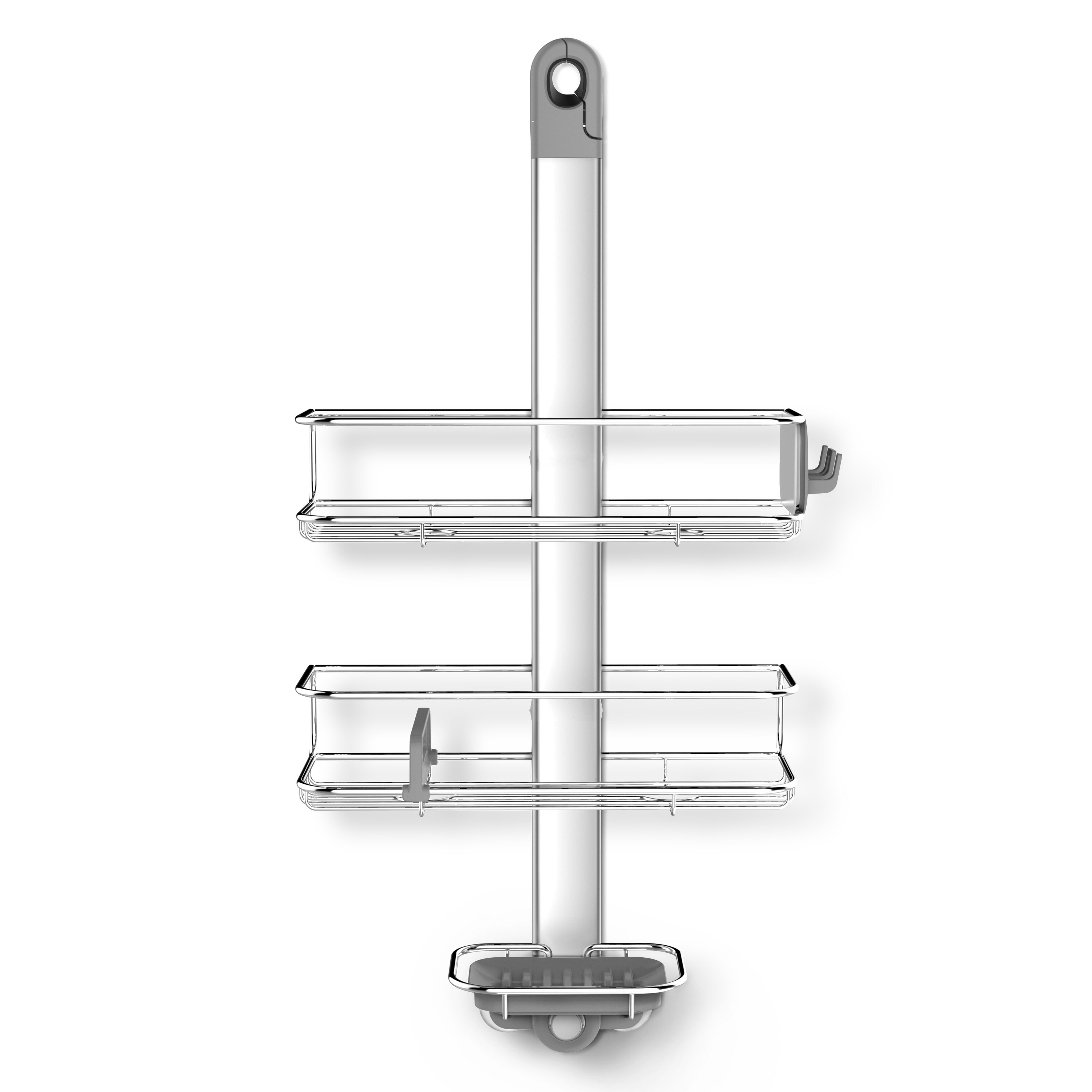 simplehuman on X: Introducing the over door shower caddy. A