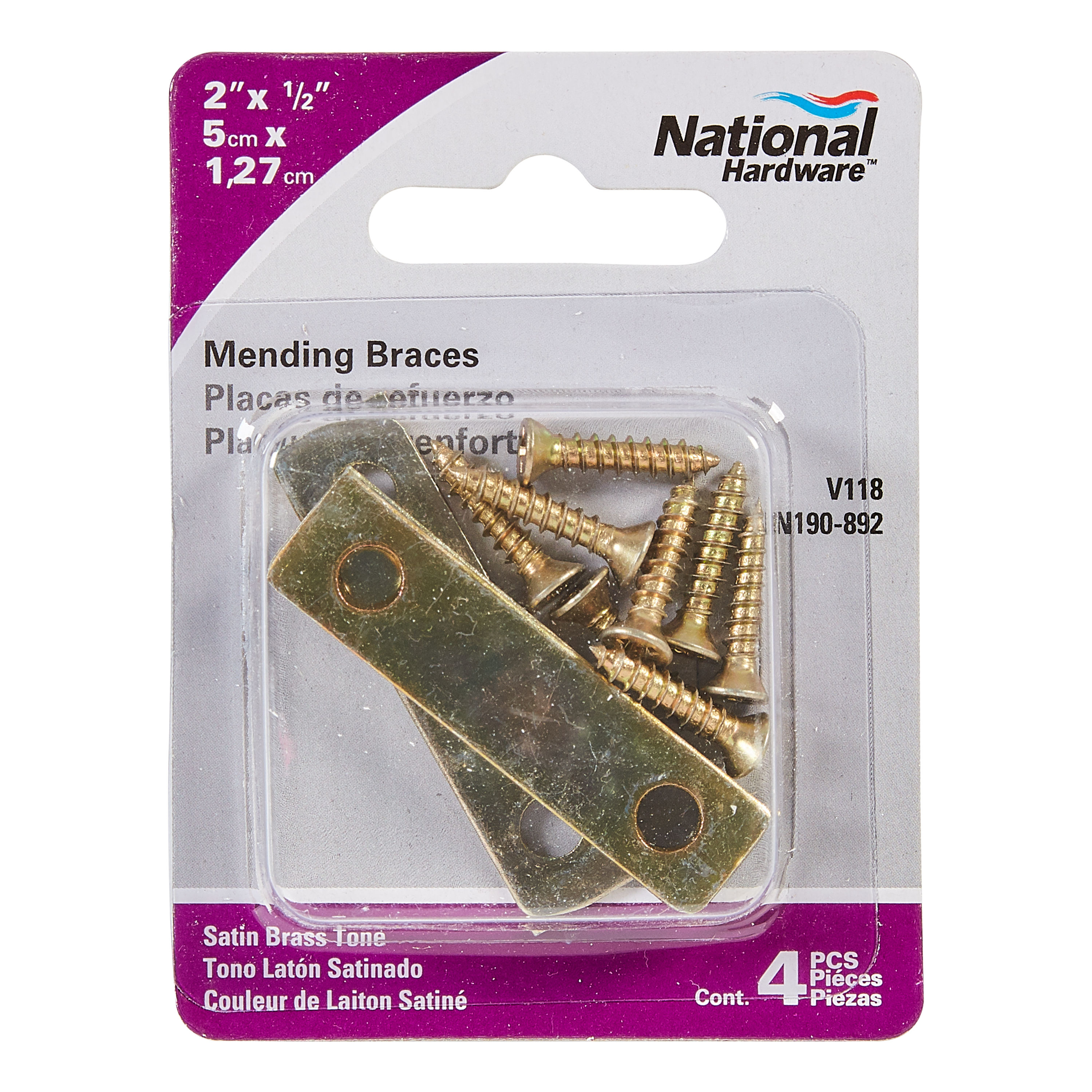 National Hardware N190-892 Mending-Plates-Brackets-Braces - View #4