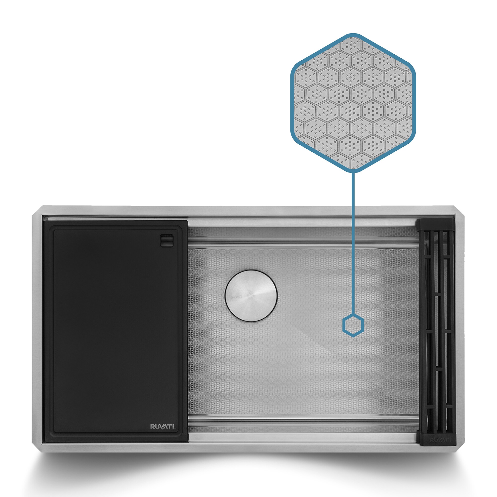 Ruvati RVH8630 Kitchen-Sinks - View #6