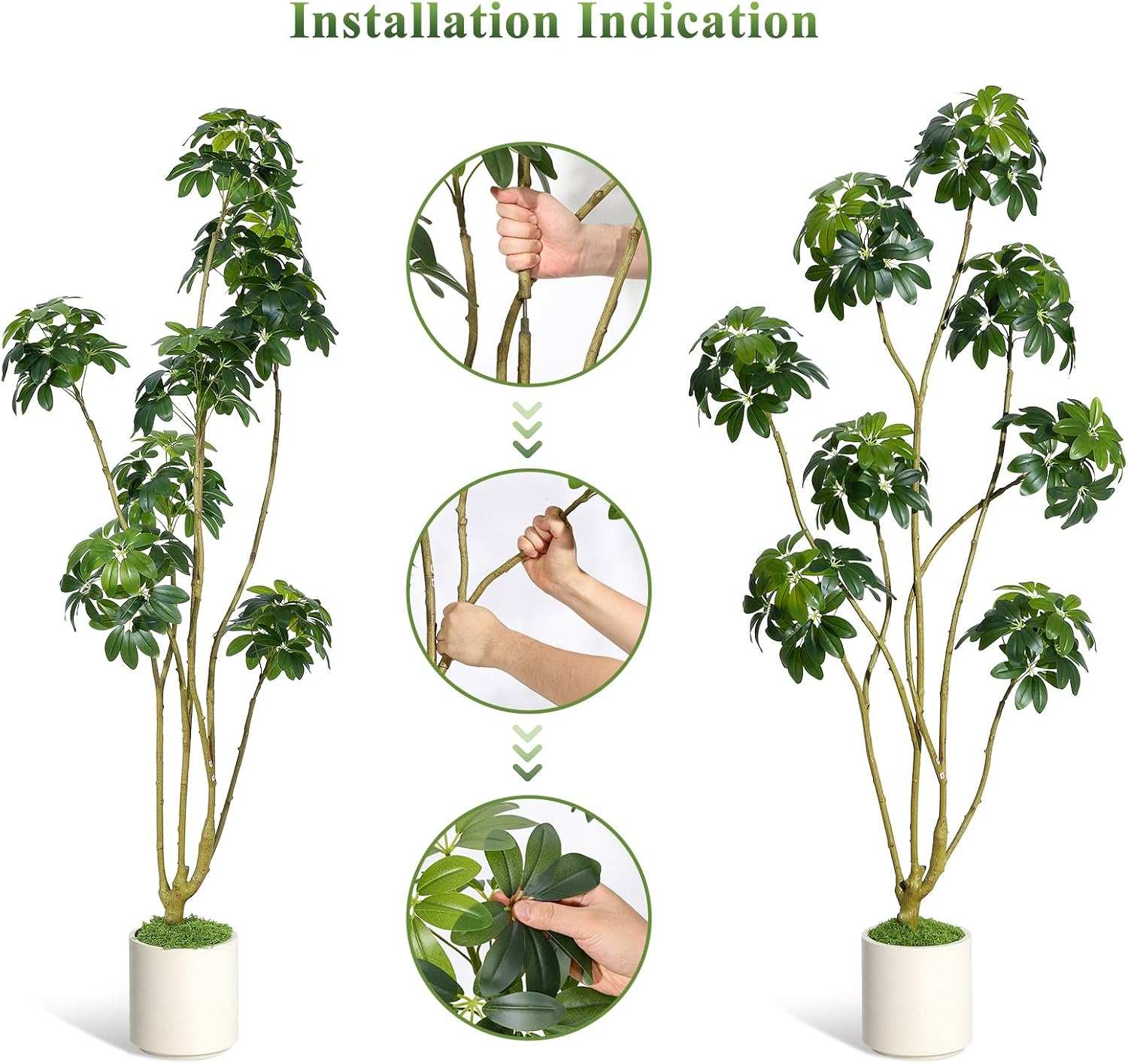GarveeLife DUKE-PHK-359QRBRS Artificial-Plants-Trees - View #7