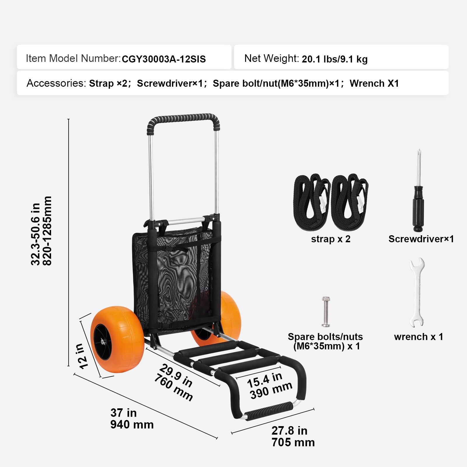 GIVIMO LW108GIVSS430 Hand-Truck-Dollies - View #3
