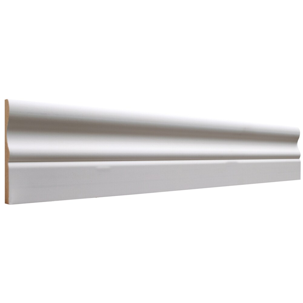 Reliabilt 12 In X 3 14 In X 12 Ft Colonial Primed Mdf C314 Baseboard Moulding At 3719