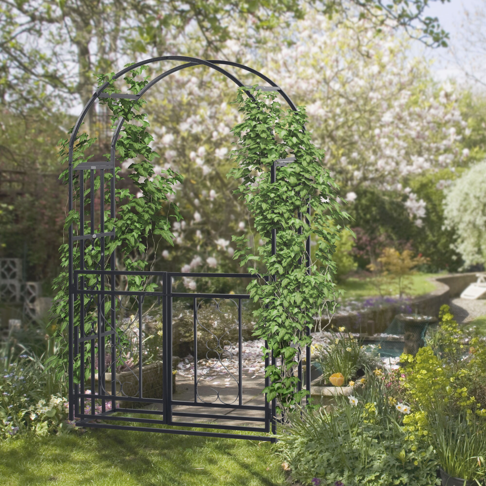 AHIOU HOME ZAAHG-P174401GA Garden-Arbor - View #2