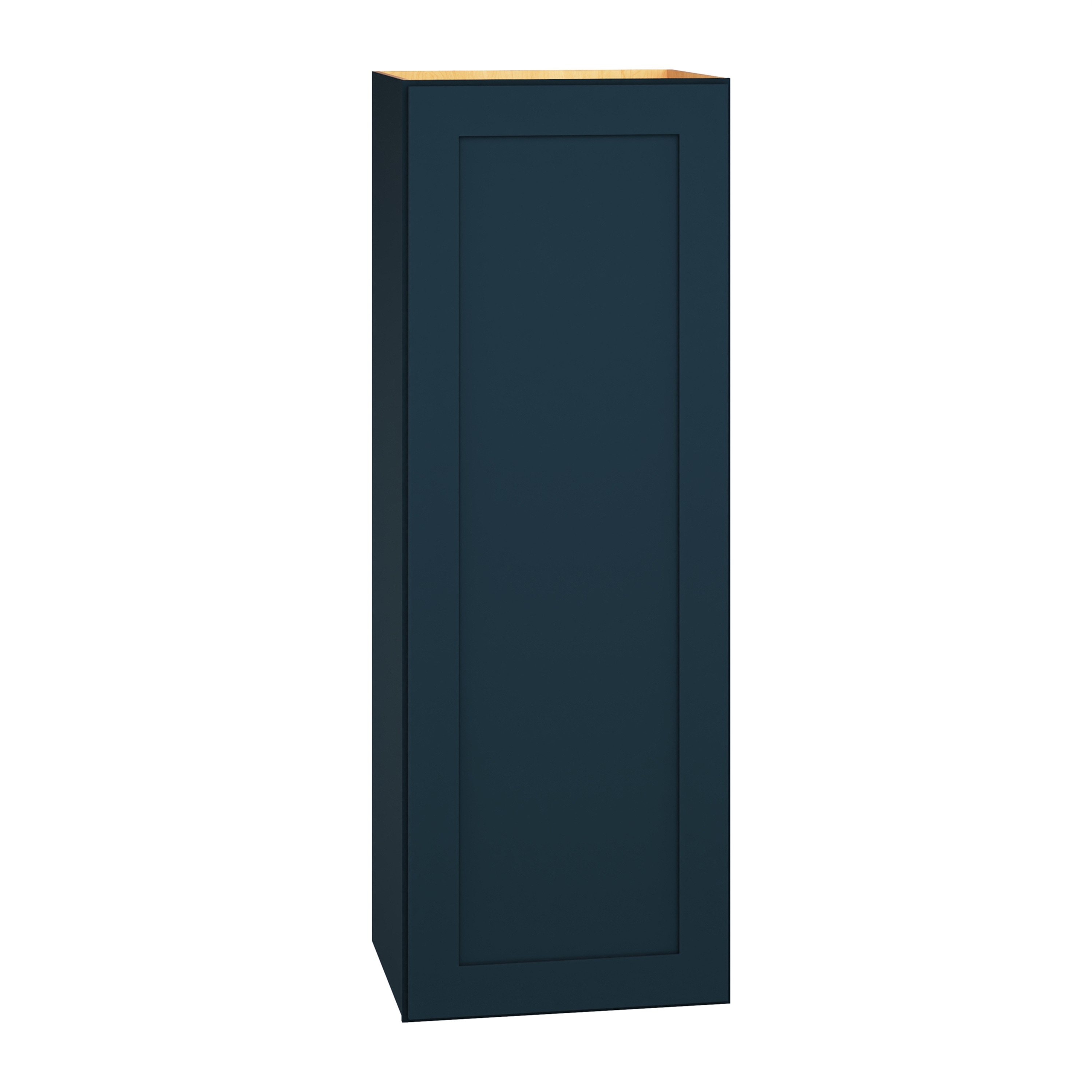 Diamond Express Jamestown 15-in W x 42-in H x 12-in D White Wall Fully Assembled Plywood Cabinet (Recessed Panel Shaker Door Style)