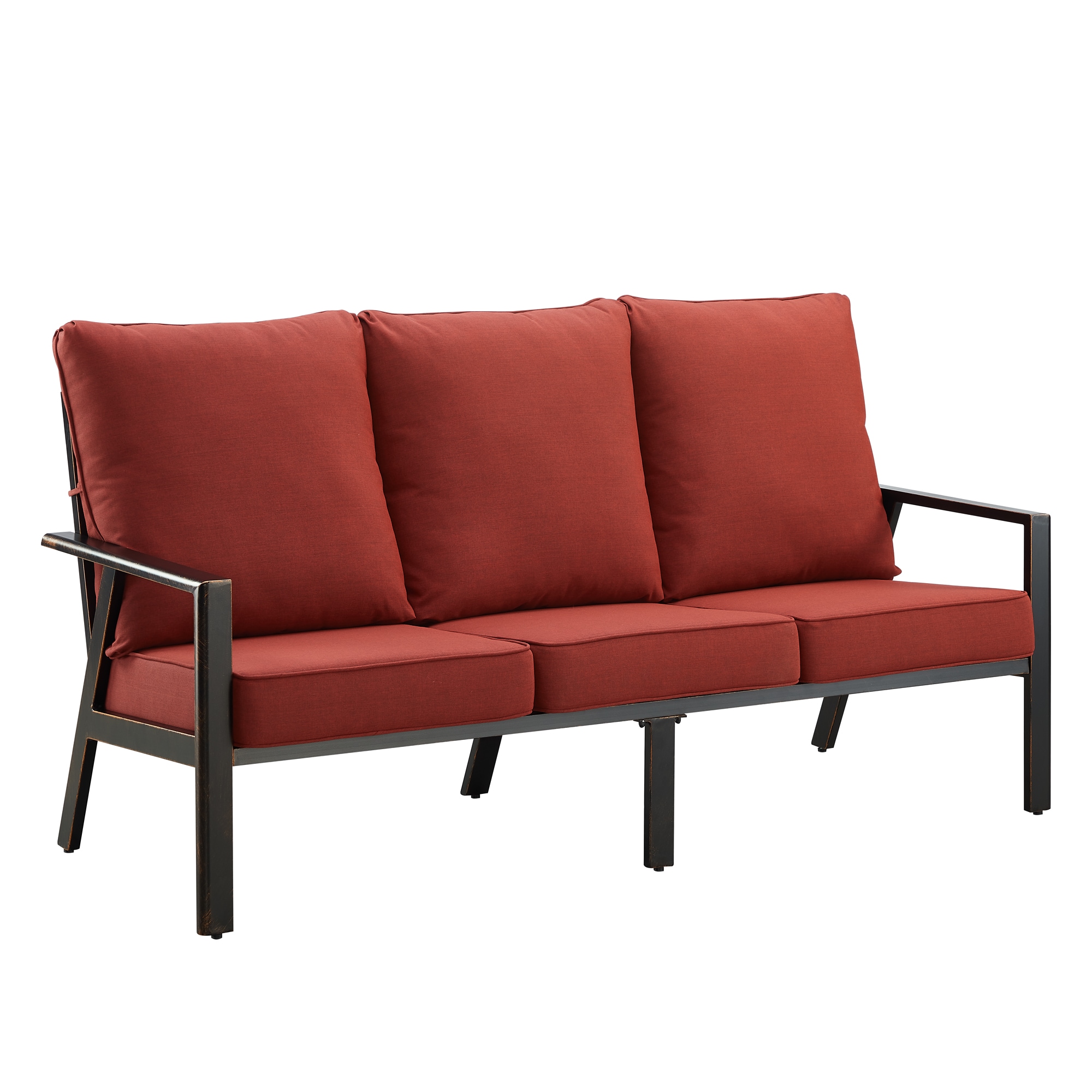 Oakland Living LUX-SF-RDCU-AC Patio-Sofas-Daybeds - View #3