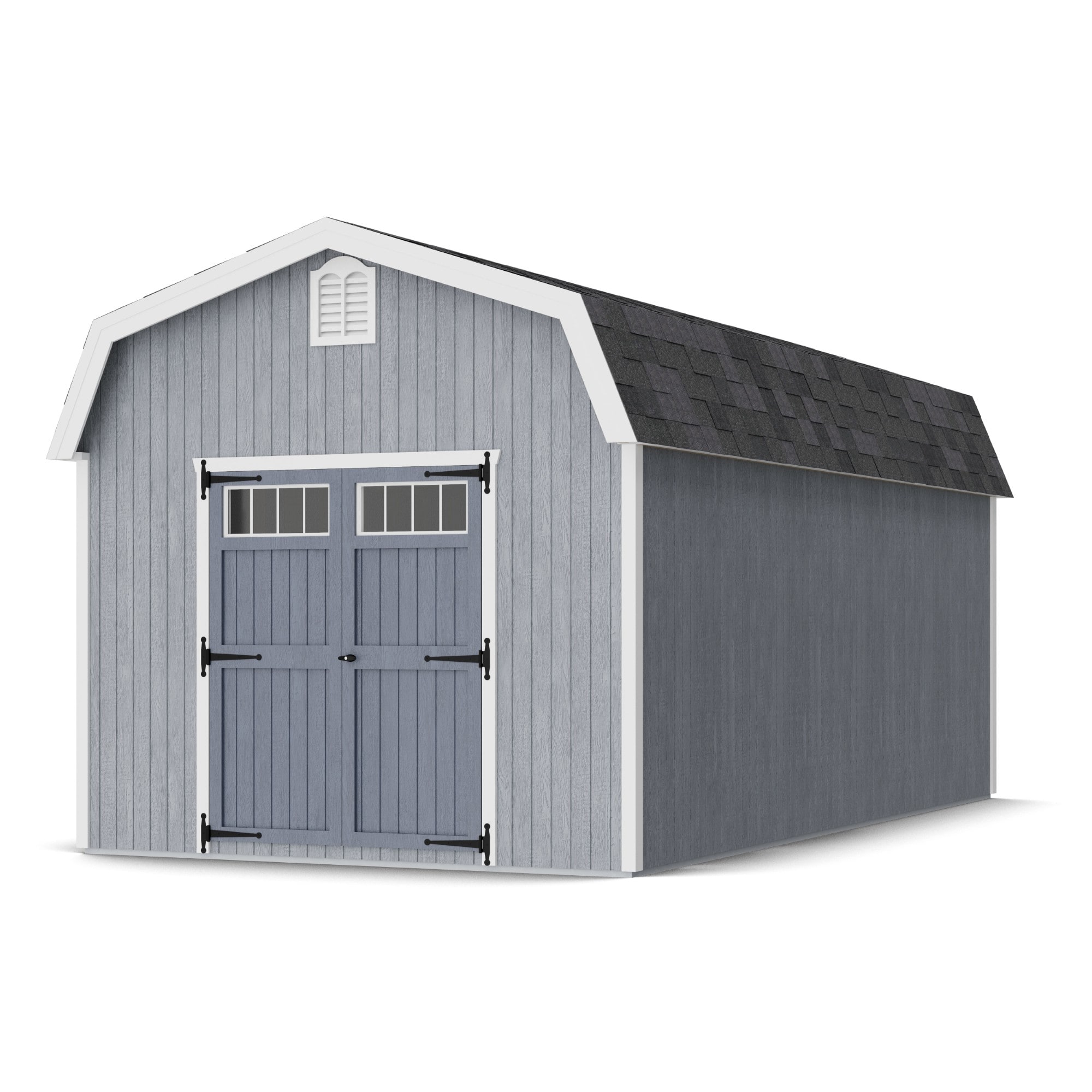 Little Cottage Co 10X20 WBCGS-PC-FK Colonial Woodbury 10-ft x 20-ft Gambrel Style Wood Outdoor Storage Shed with 2 Doors