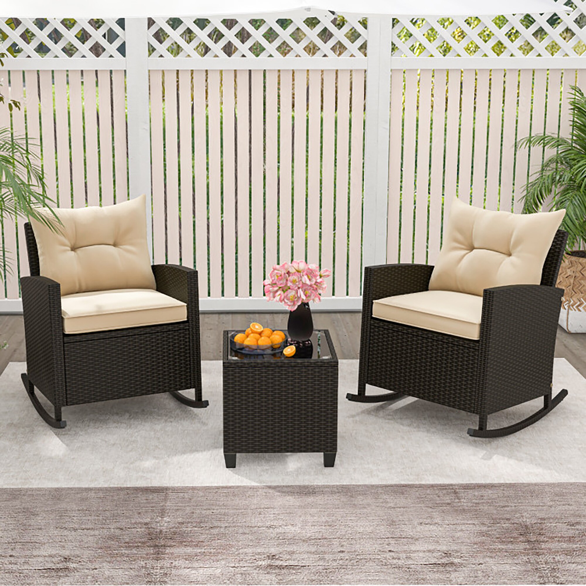 CASAINC WF-SM-KF-C01R Patio-Conversation-Sets - View #2