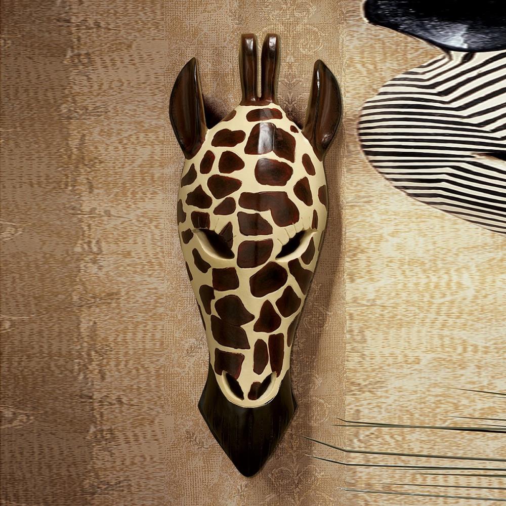 tribal giraffe head