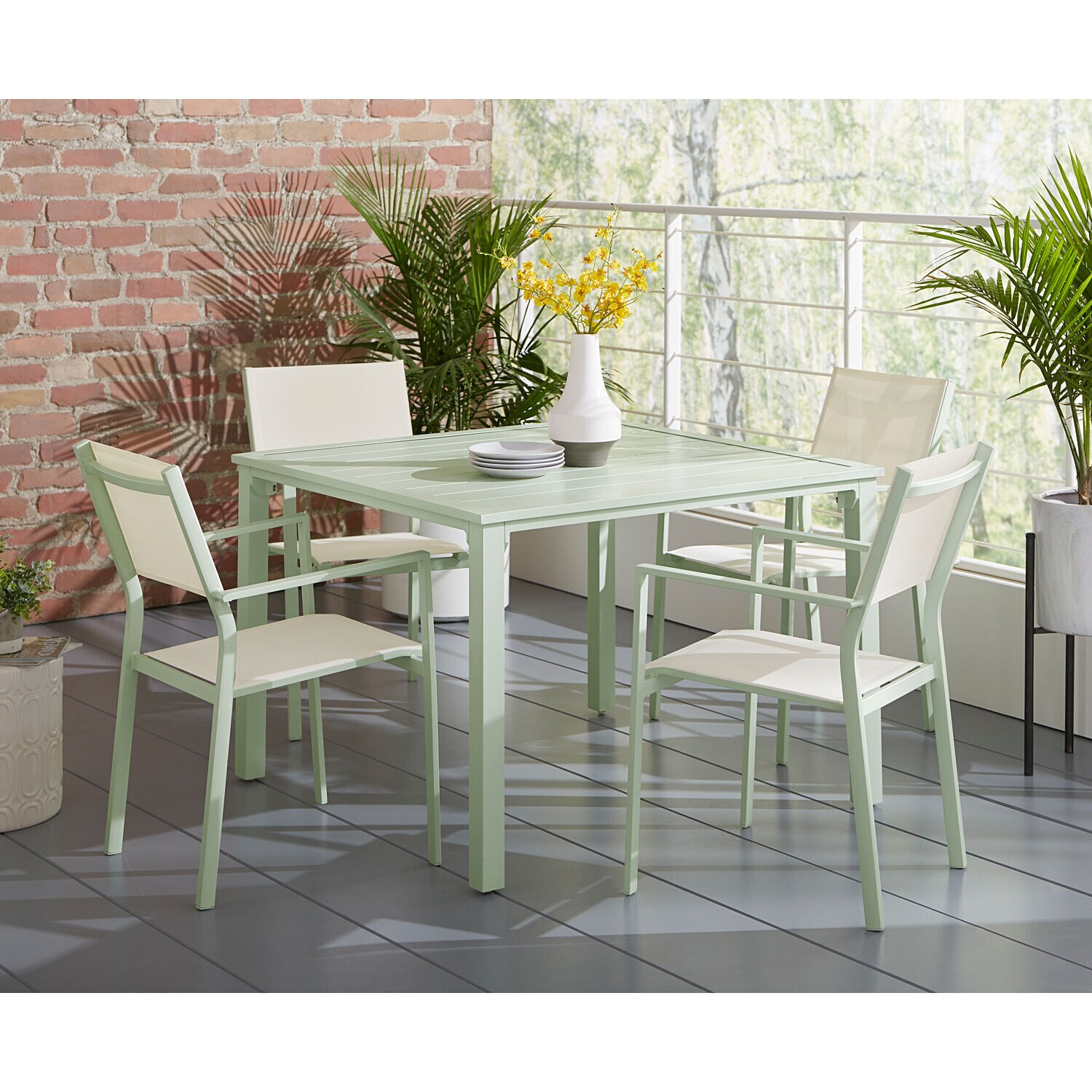 Mod Furniture LUNADN5PCSL-MT Patio-Dining-Sets - View #5